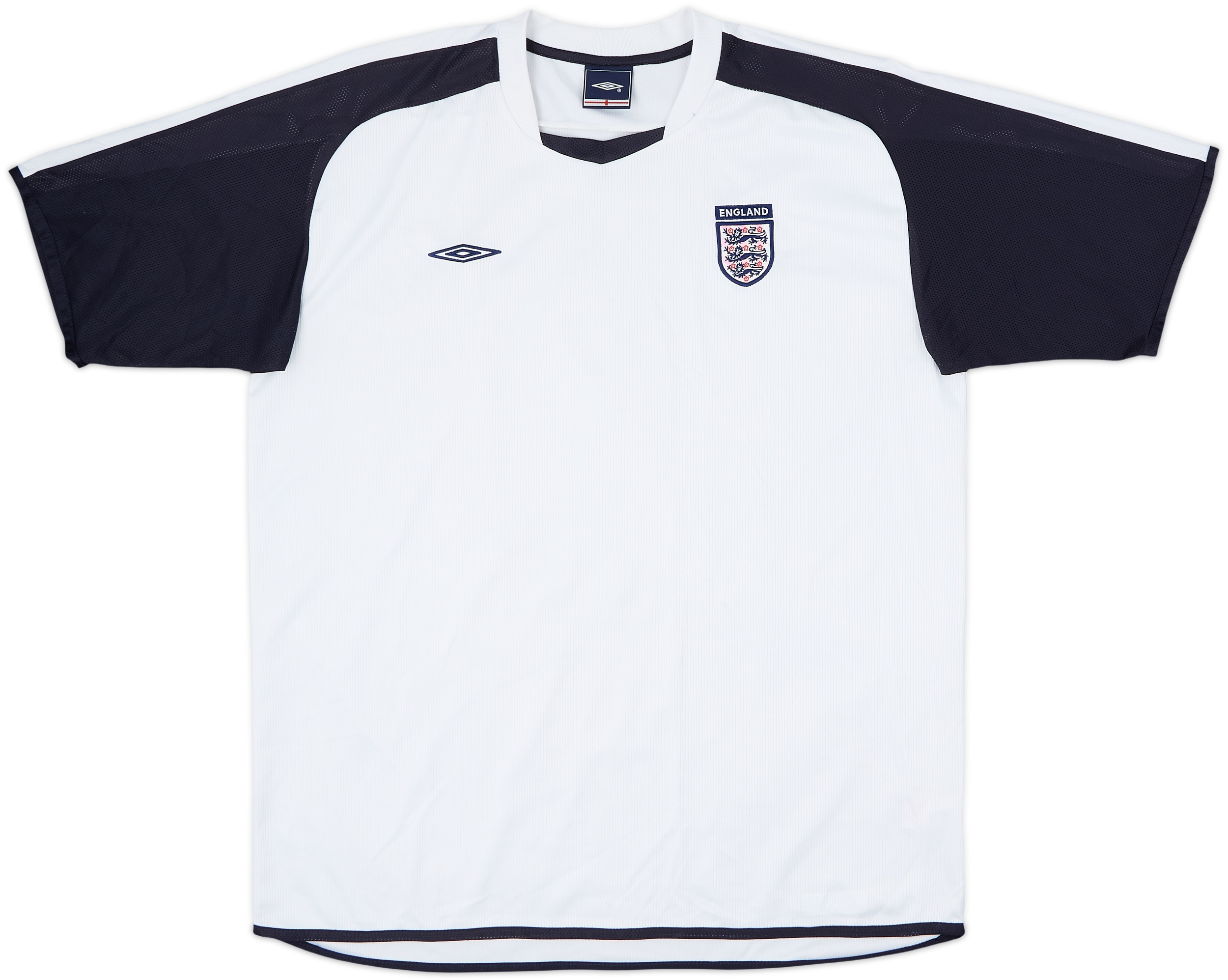 2002-03 England Umbro Training Shirt - 9/10 - (XL)
