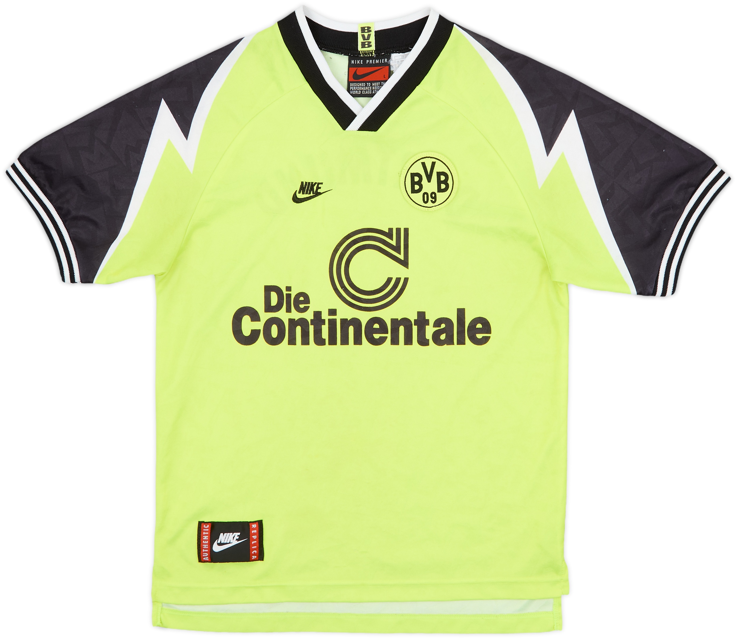 1995-96 Borussia Dortmund Home Shirt - 8/10 - (L.Boys)