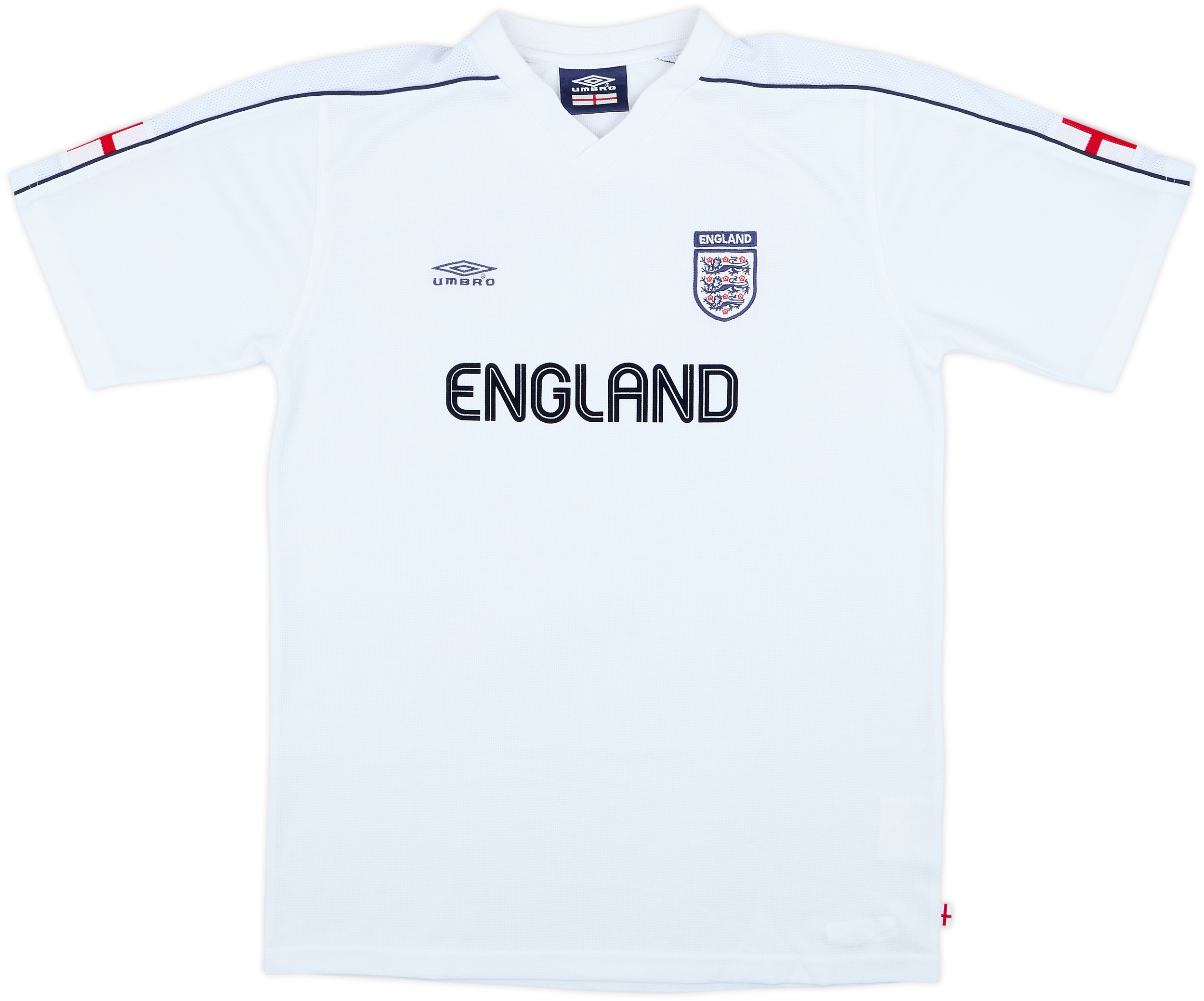 2002-04 England Umbro Training Shirt - 7/10 - (M)