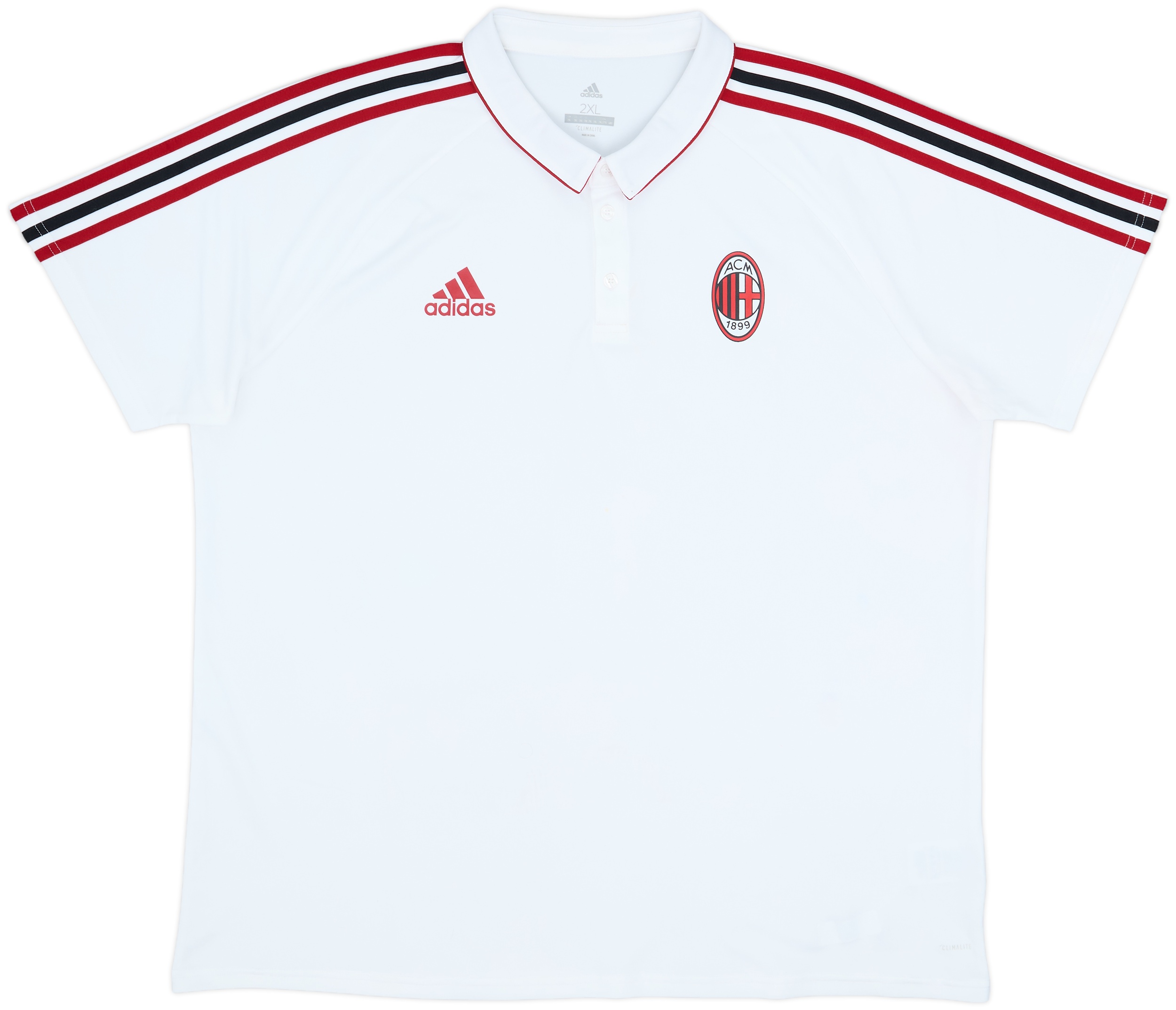 2017-18 AC Milan adidas Polo Shirt - 6/10 - (XXL)