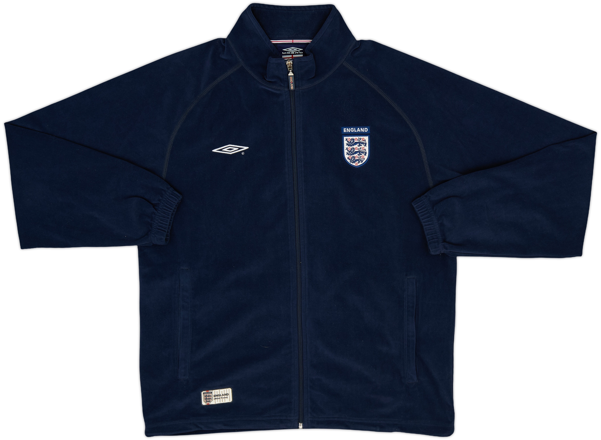 2002-04 England Umbro Track Jacket - 8/10 - (L)