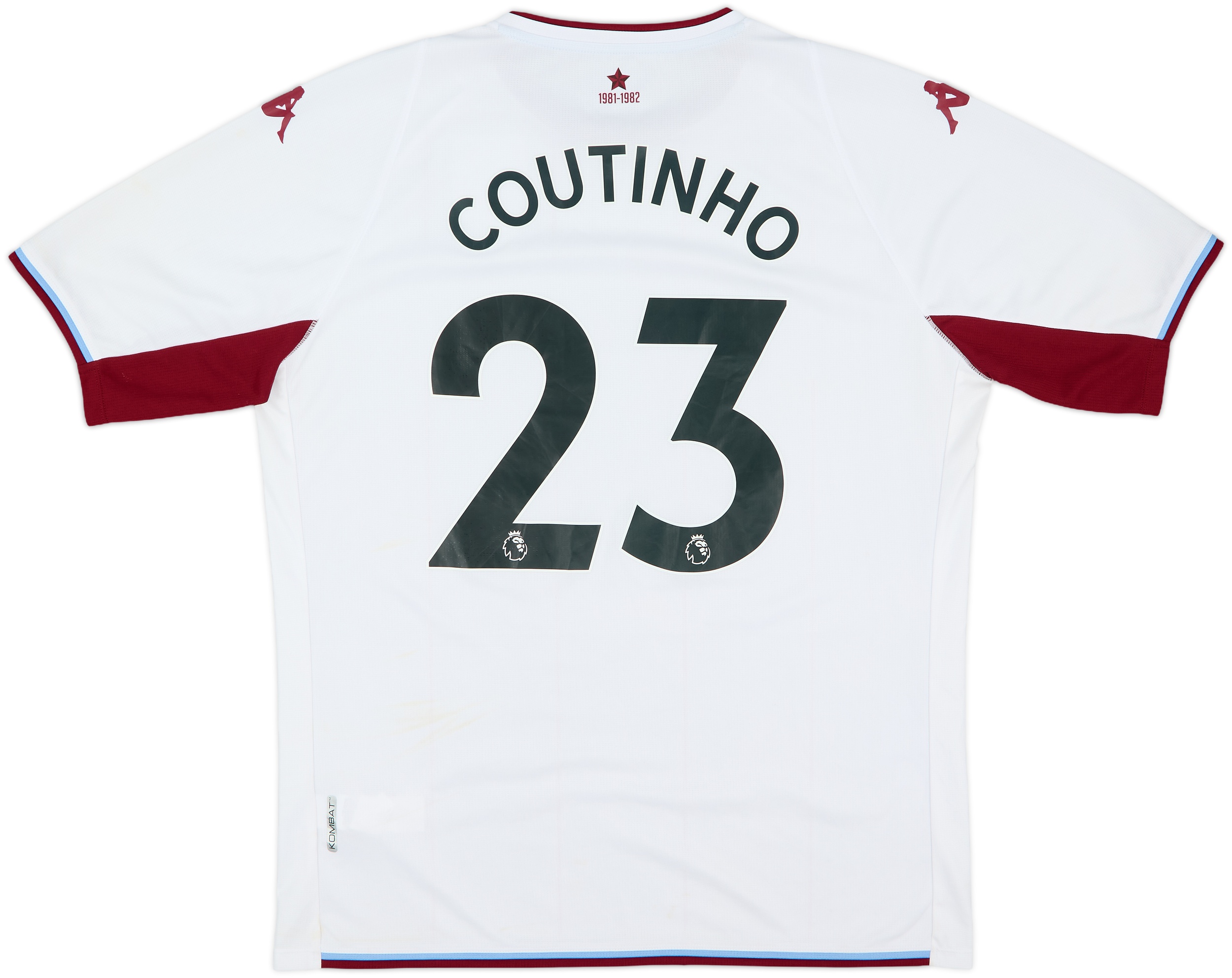 2021-22 Aston Villa Away Shirt Coutinho #23 - 5/10 - (XXL)