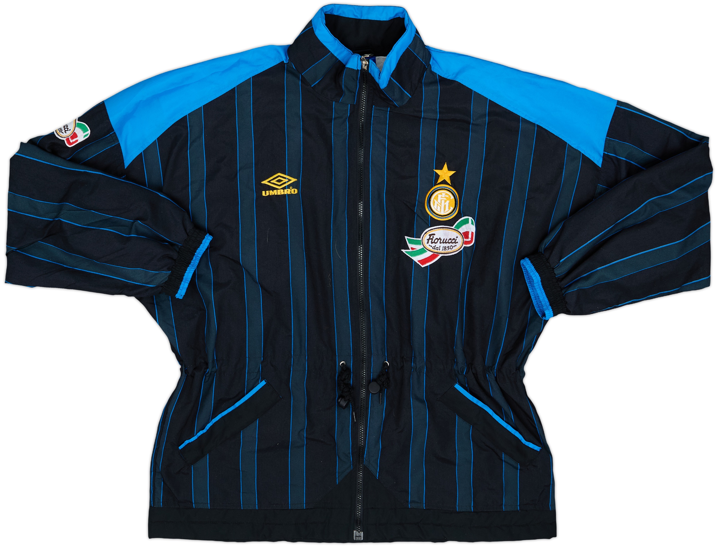 1994-95 Inter Milan Player Issue Umbro Track Jacket - 8/10 - (L)