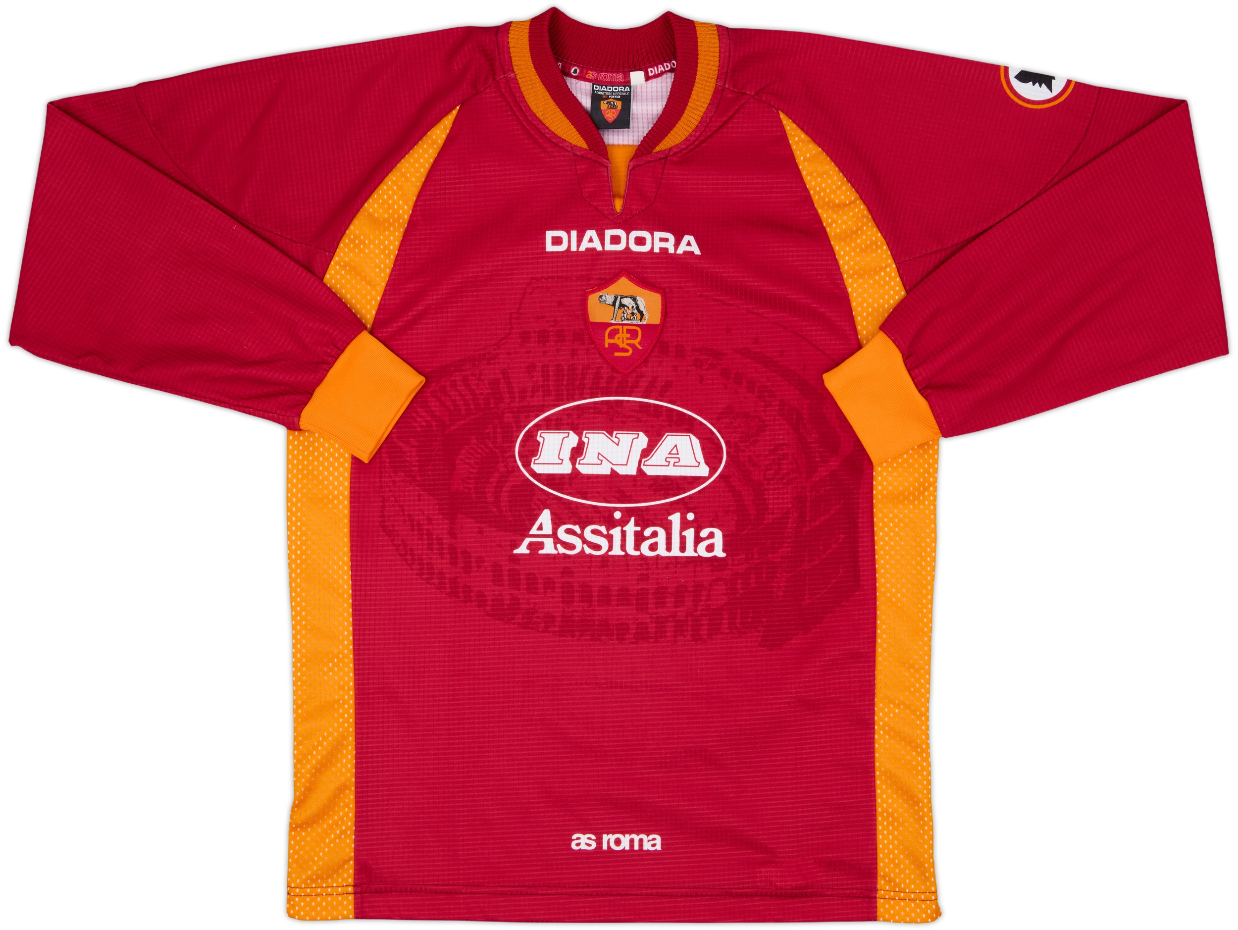 AS Roma 1997-98 Balbo home shirt