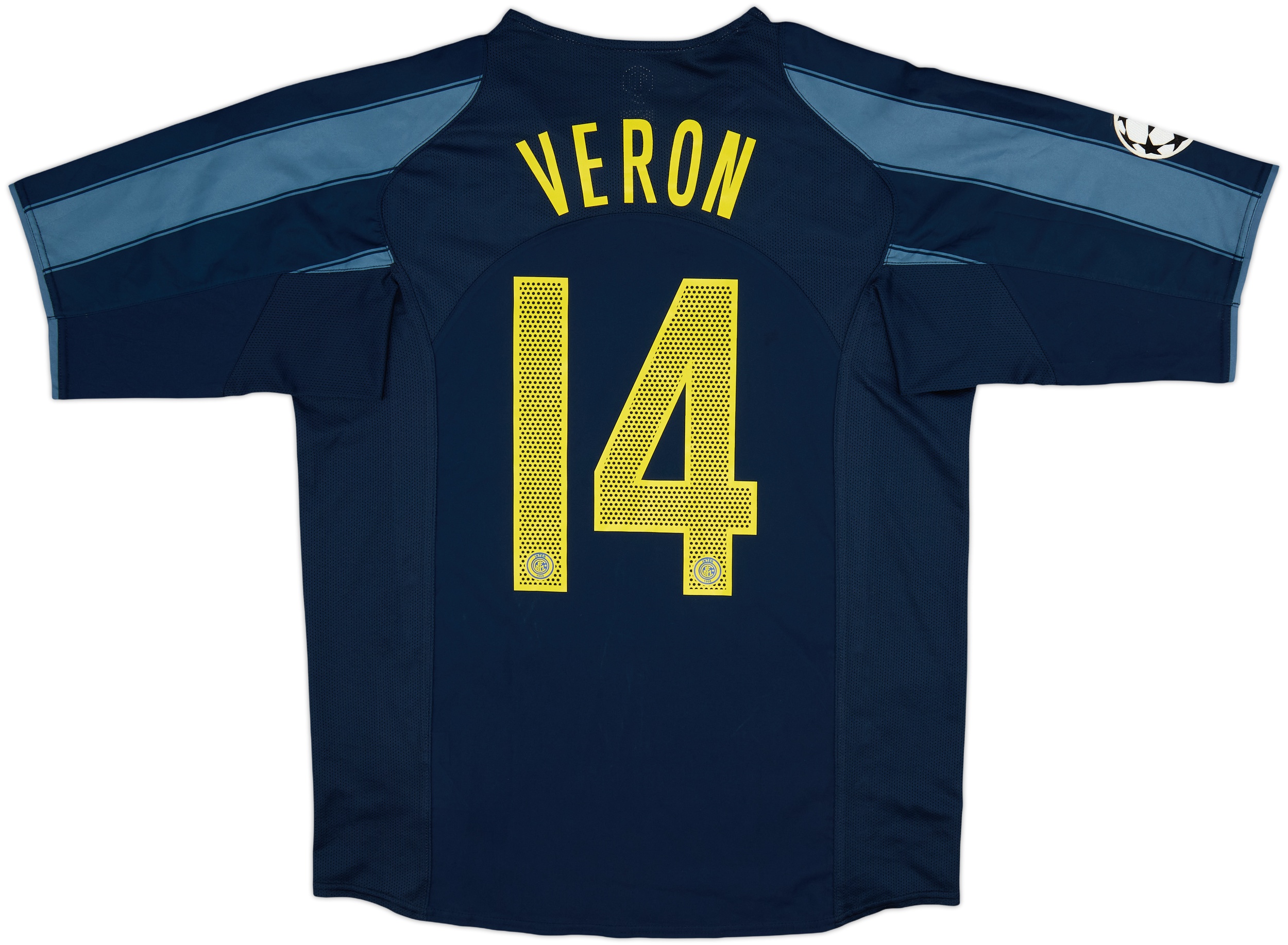 2004-05 Inter Milan Third Shirt Veron #14 - 8/10 - (L)