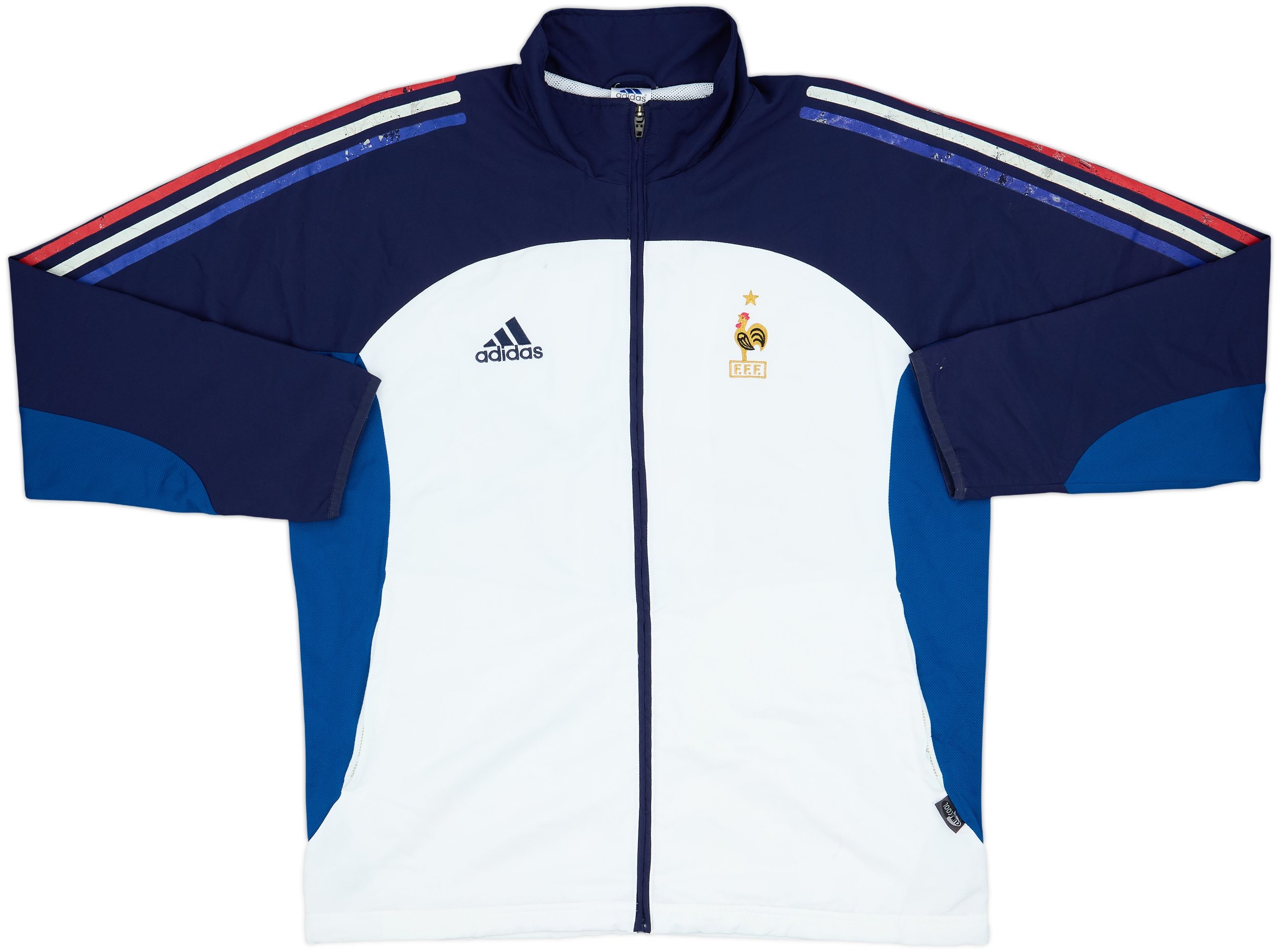 2002-04 France adidas Track Jacket - 6/10 - (M)