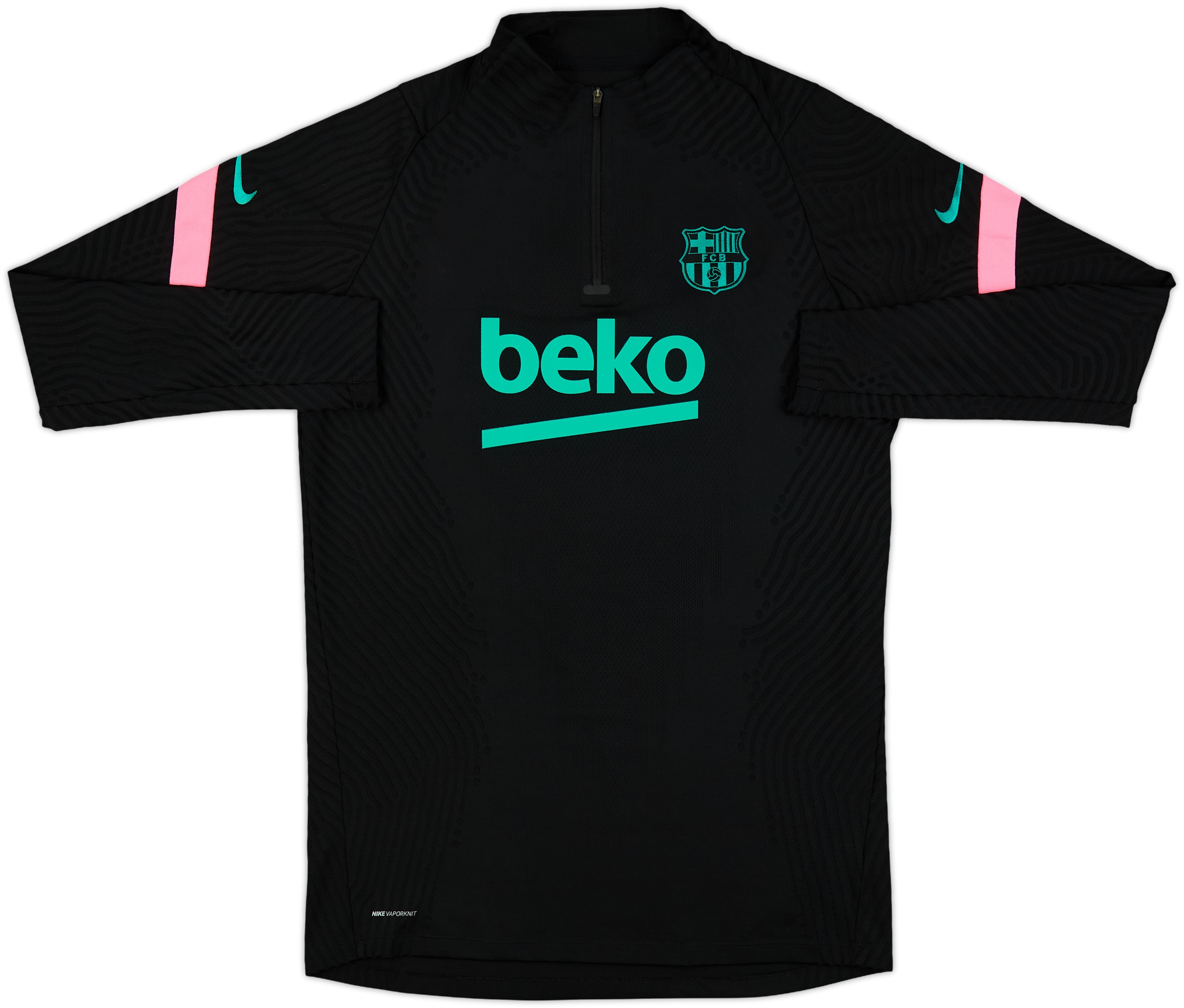 2020-21 Barcelona Nike Vaporknit 1/4 Zip Drill Top - 10/10 - (L)