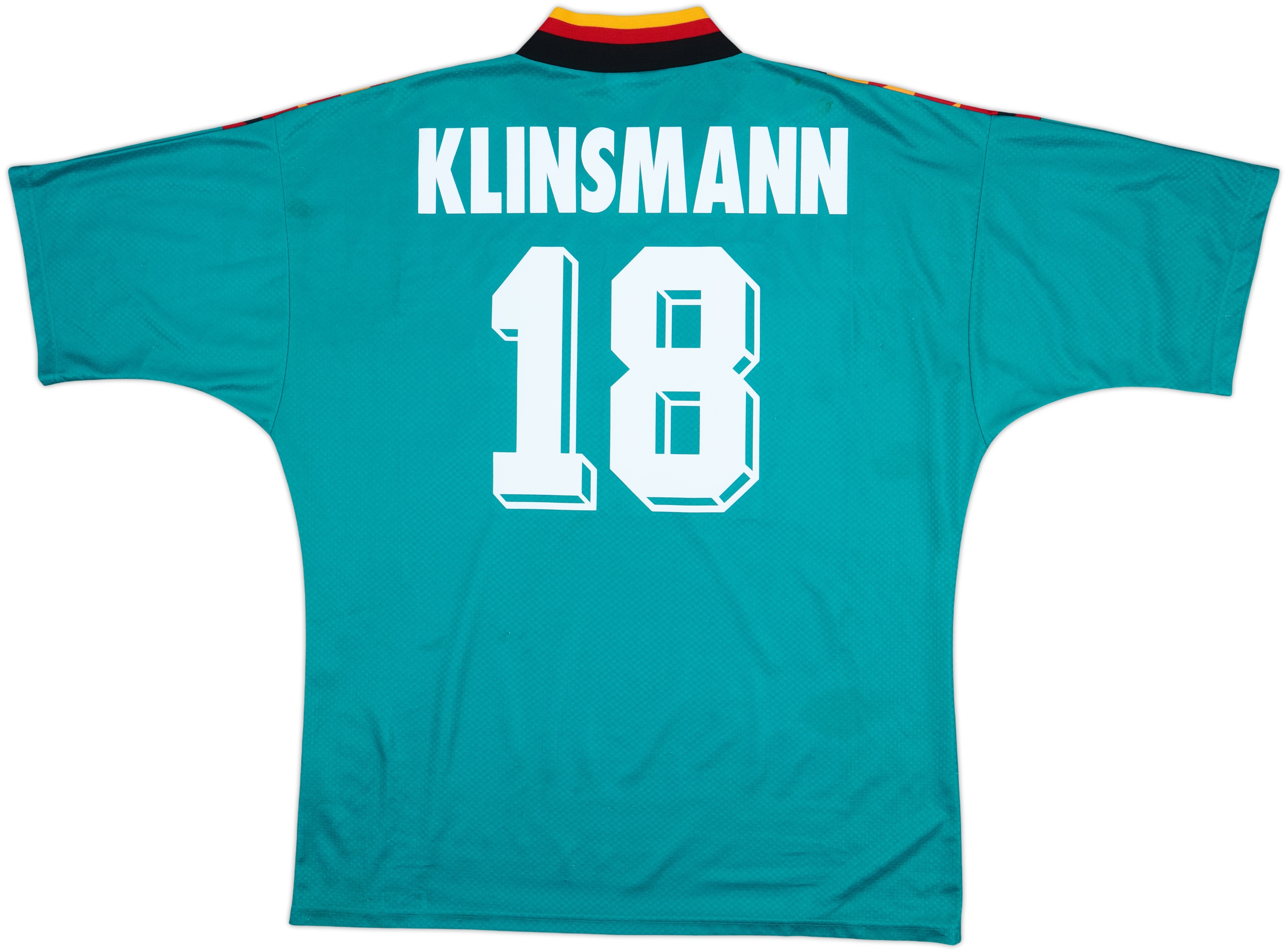 Maillot Vintage Bayern Munich – Finale UEFA 1996 – Klinsmann – Adidas – Taille XXL