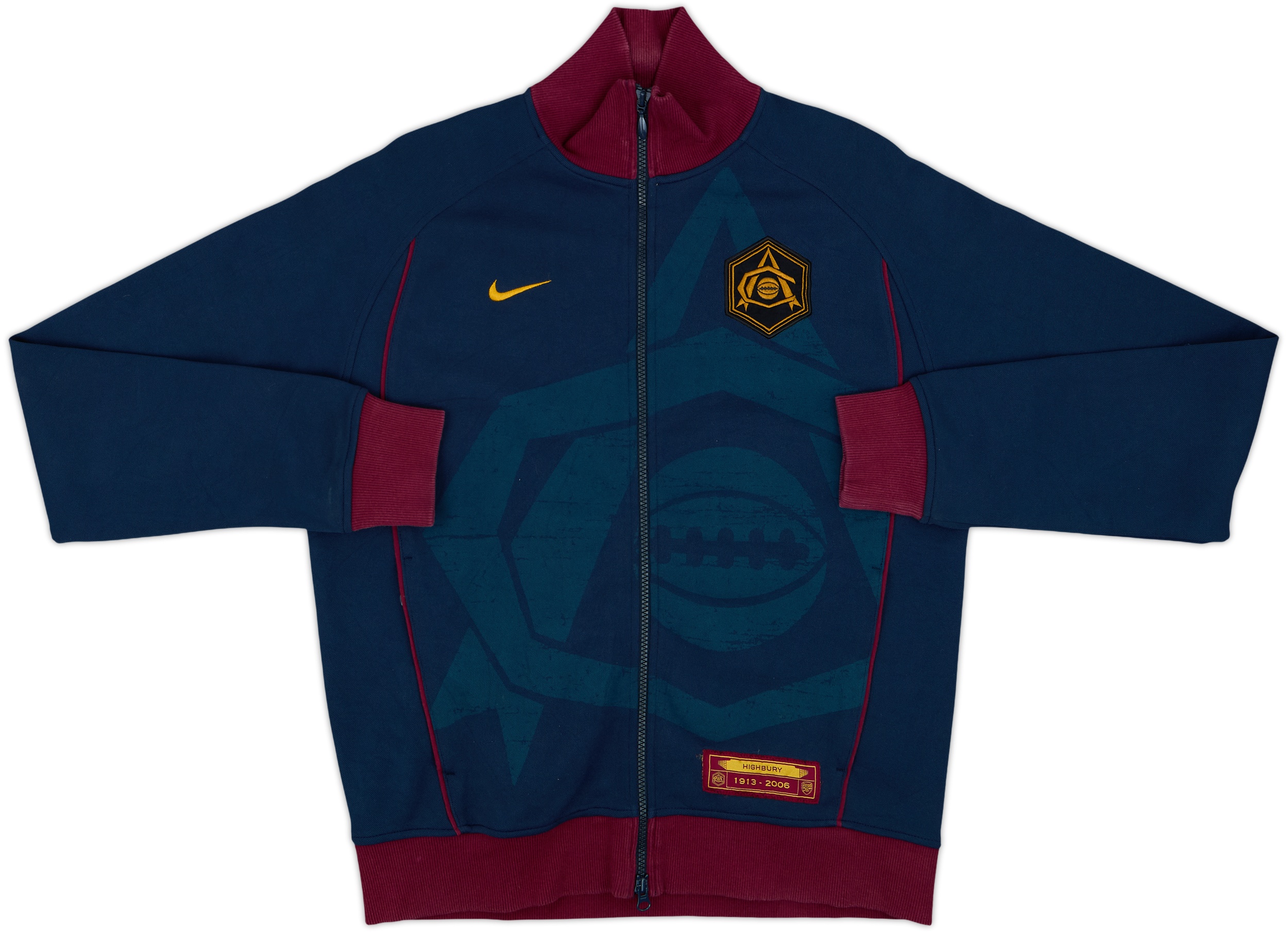 2005-06 Arsenal Nike Track Jacket - 8/10 - (M)