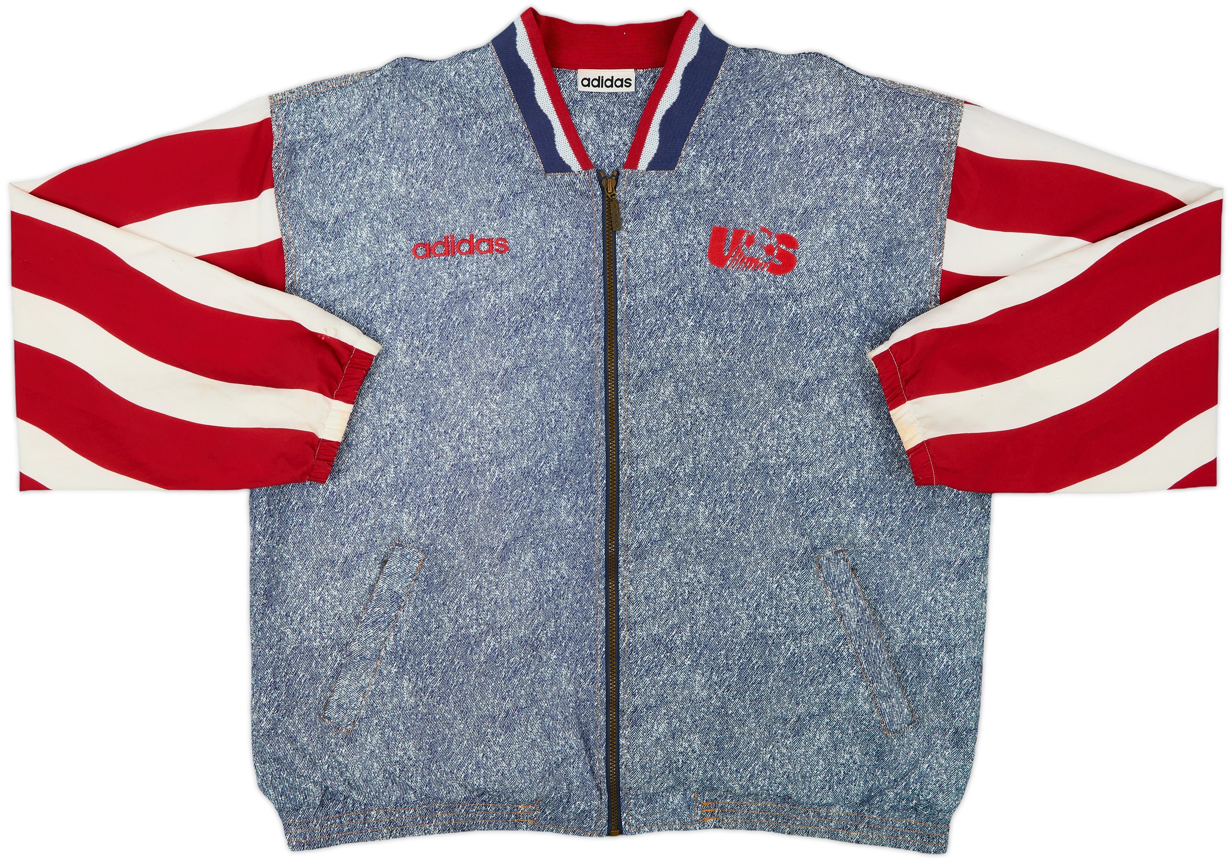 1994 USA adidas Track Jacket - 8/10 - (XXL)
