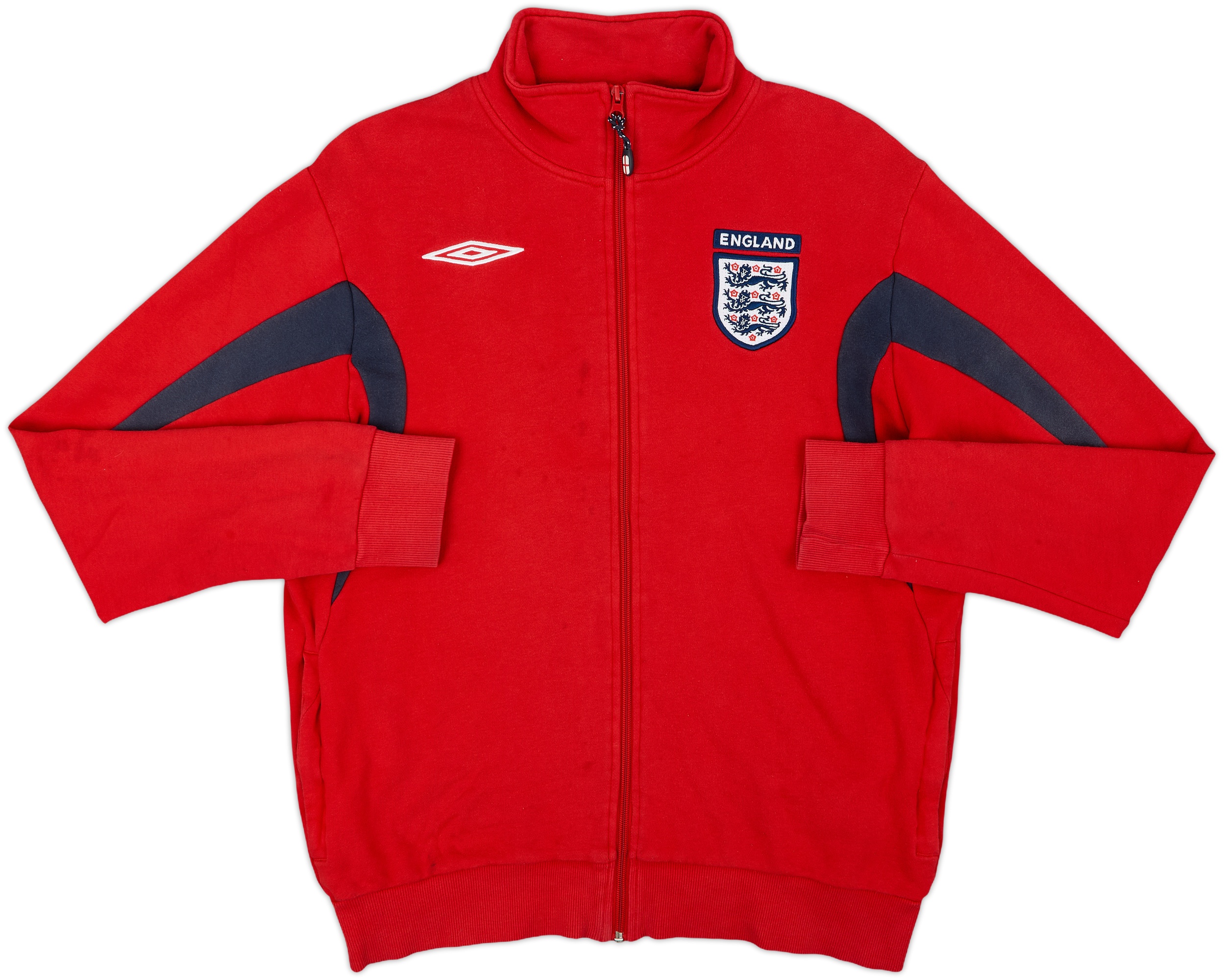 Umbro England ジャージ 長袖 2006-07 England Umbro Track Jacket - 6/10 - (L)