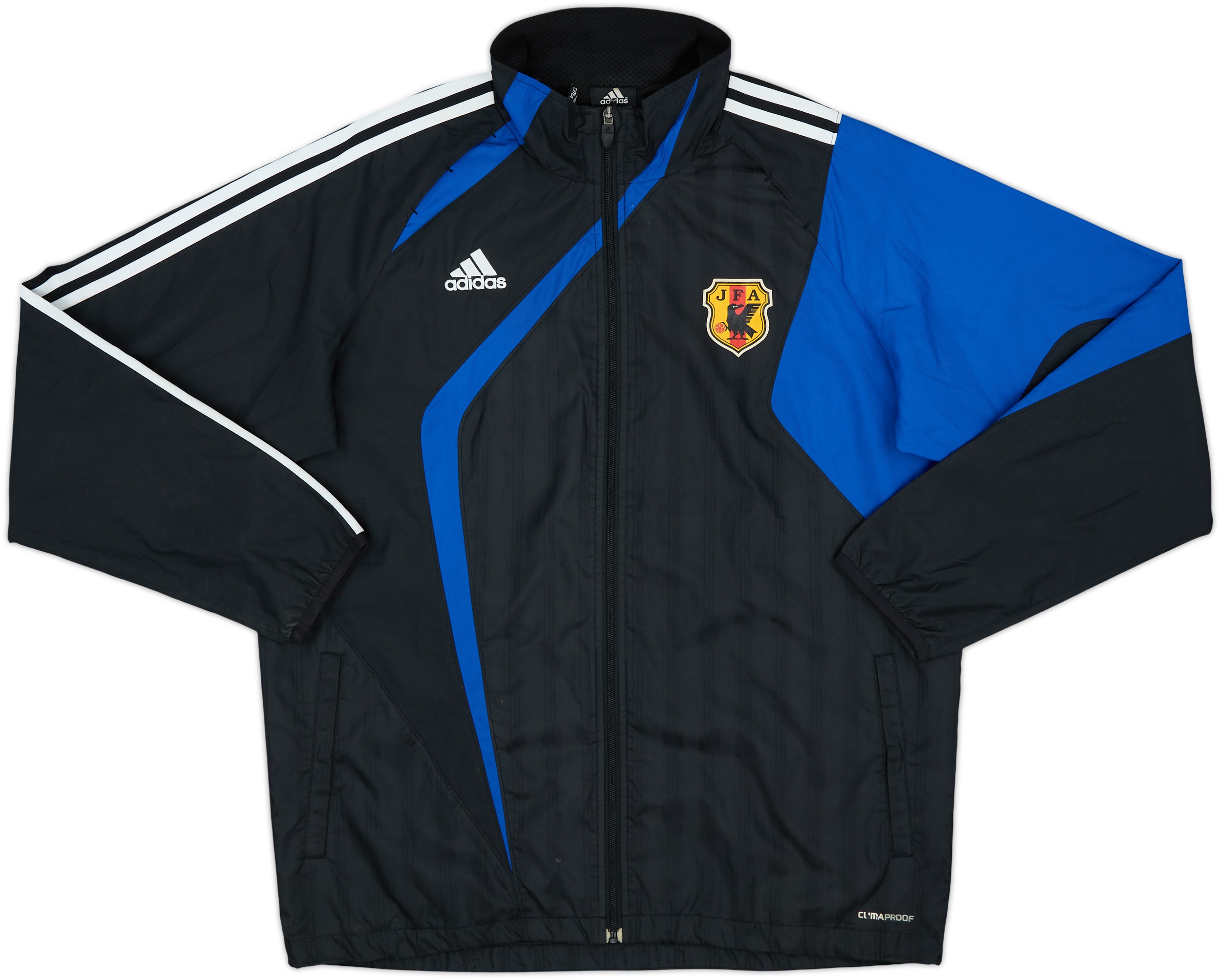 【adidas】日本代表 JFA アンセムウーブン サッカー日本代表 [JFA DCK76 adidas - ヨドバシ.com クリーニング済 ネイビー L 中綿ジャケット ウェア