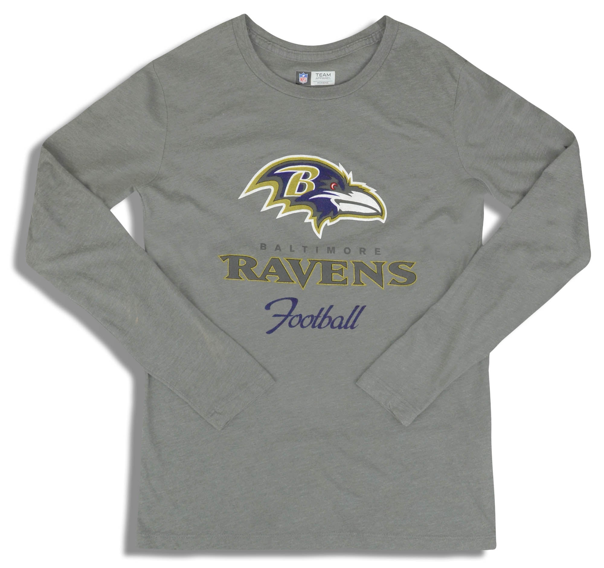 2010s Baltimore Ravens NFL L/S Tee Womens (S)