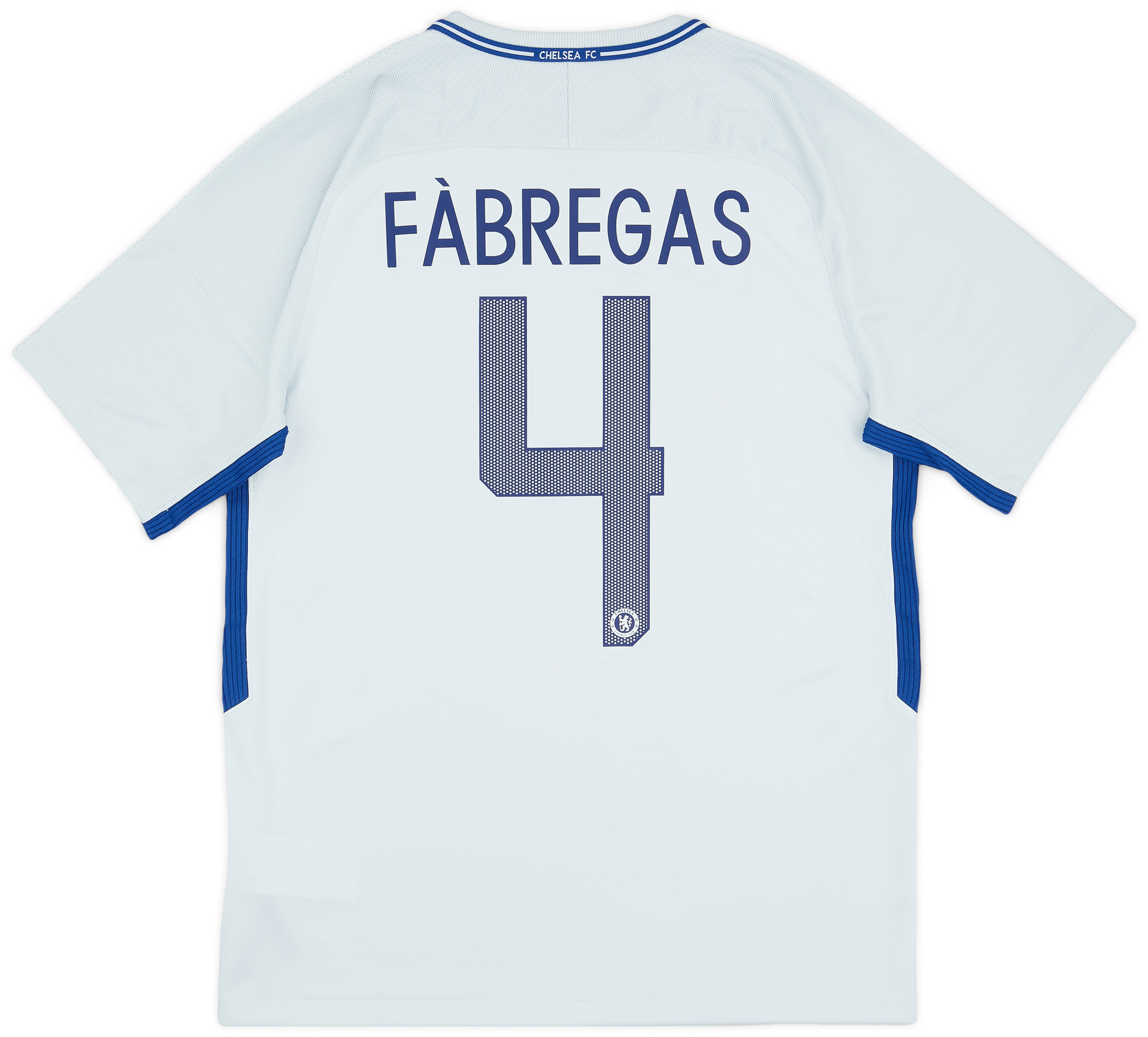 Flocage Ligue 1 Monaco Away Fabregas #4 Monblason 2019-2020