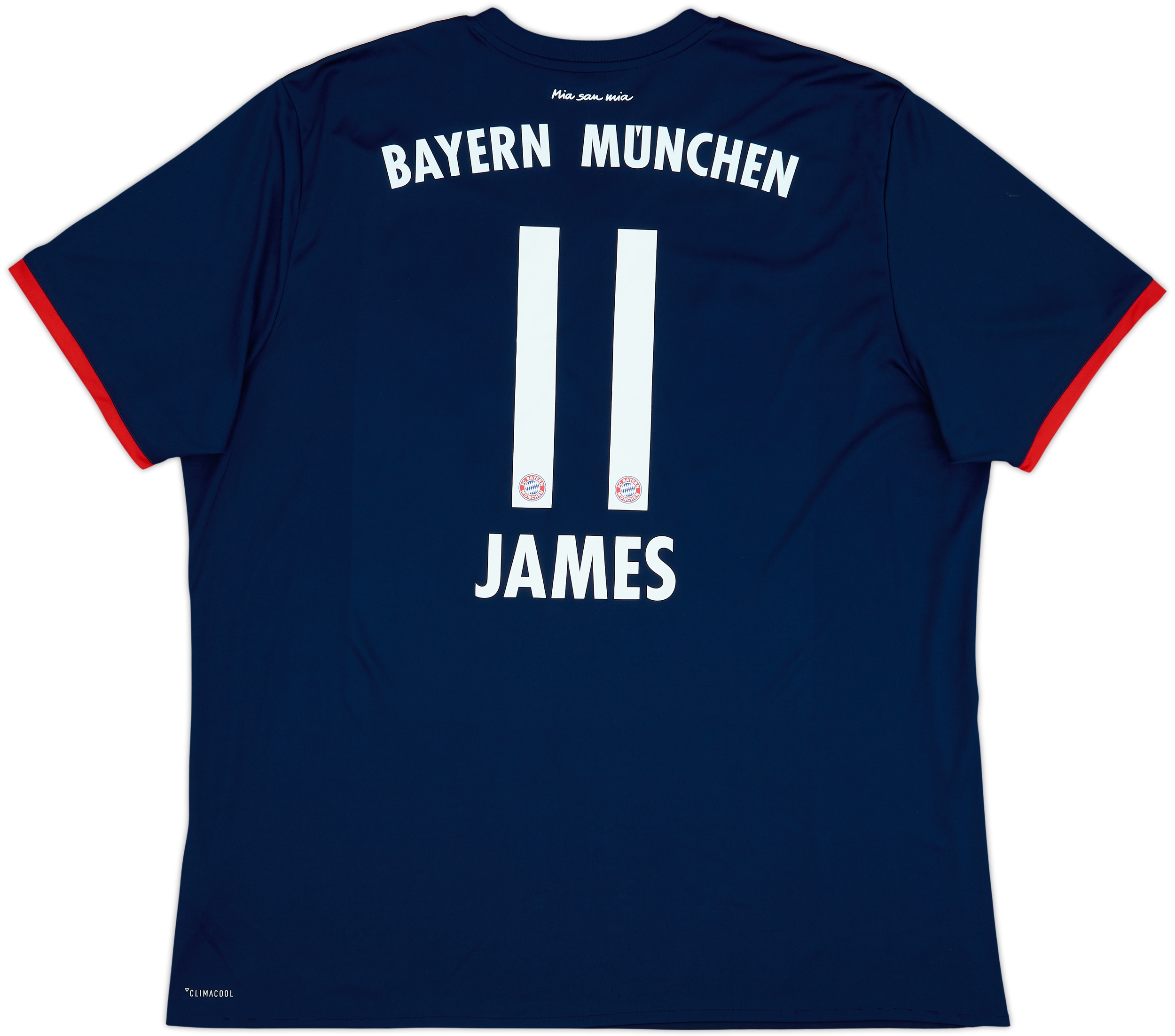 2017-18 Bayern Munich Away Shirt James #11 - 10/10 - (XXL)