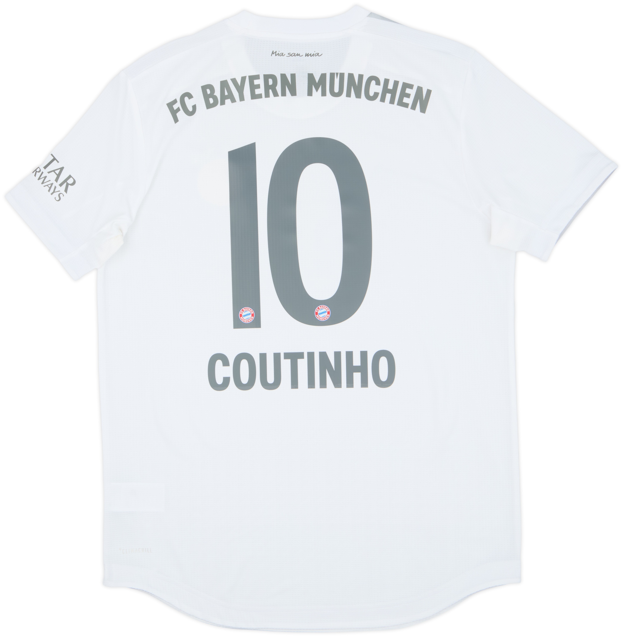  FC Bayern COUTINHO 10 ユニフォーム 2019-20 Bayern Munich Authentic Away Shirt Coutinho #10 - 7/10 - (M)