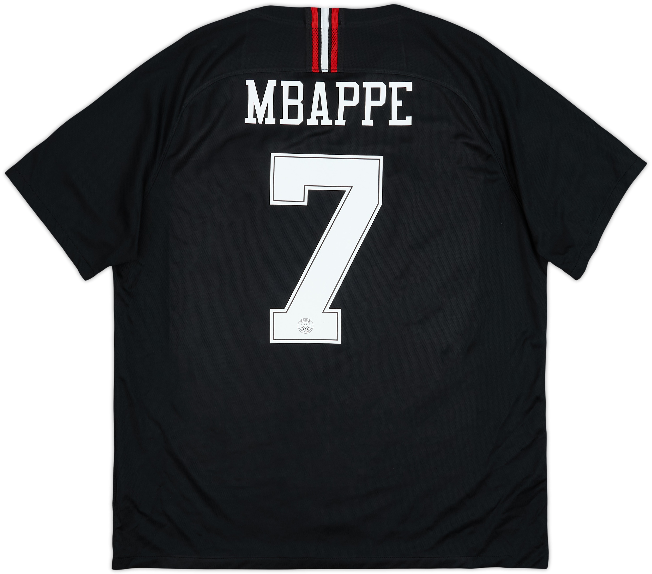 2018-19 Paris Saint-Germain Third/Home Shirt Mbappe #7 - 8/10 - (XL)