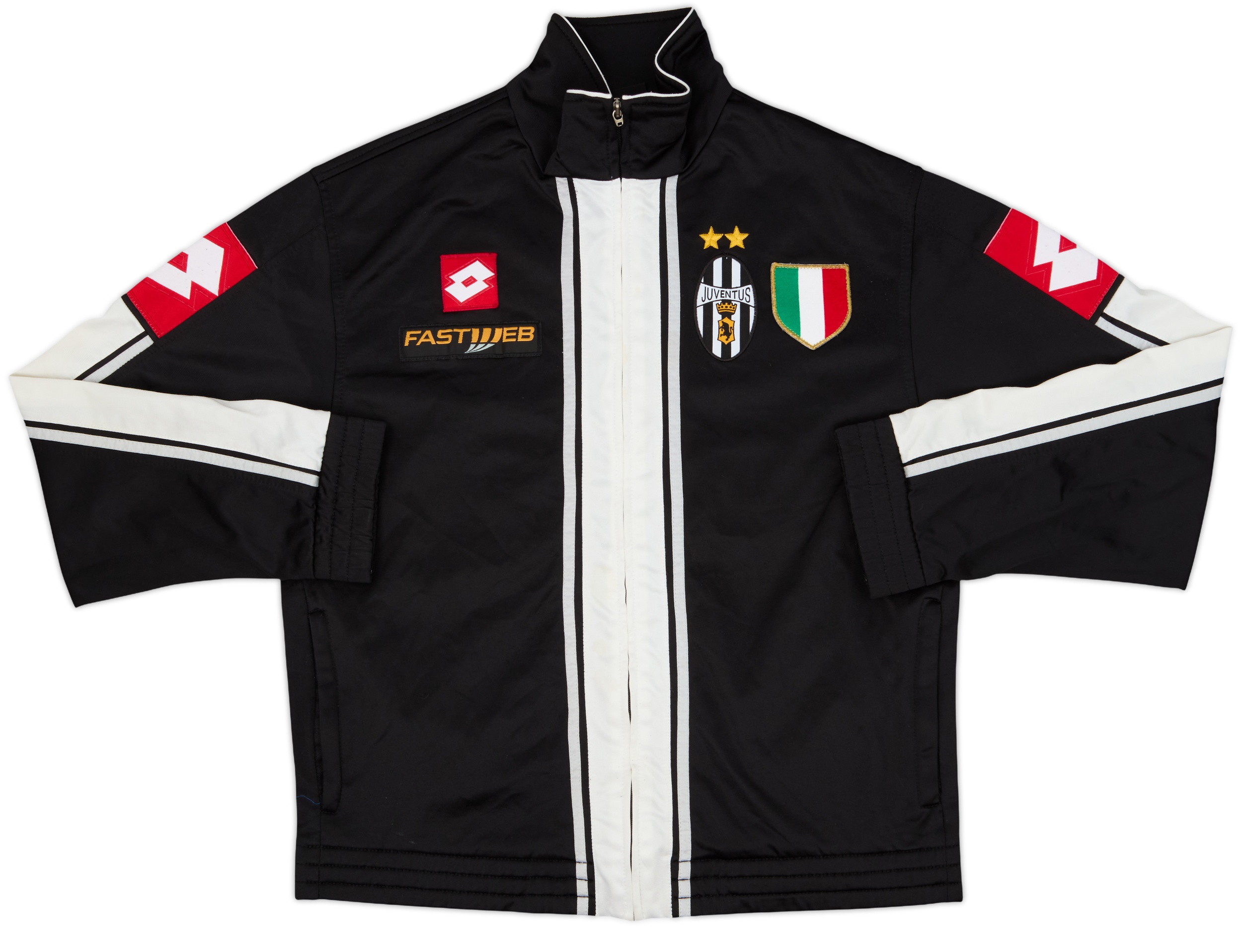 00s ユベントス Lotto トラックジャケット スポーツMIX セリエA 2000-01 Juventus Lotto Track Jacket - 7/10 - (S)