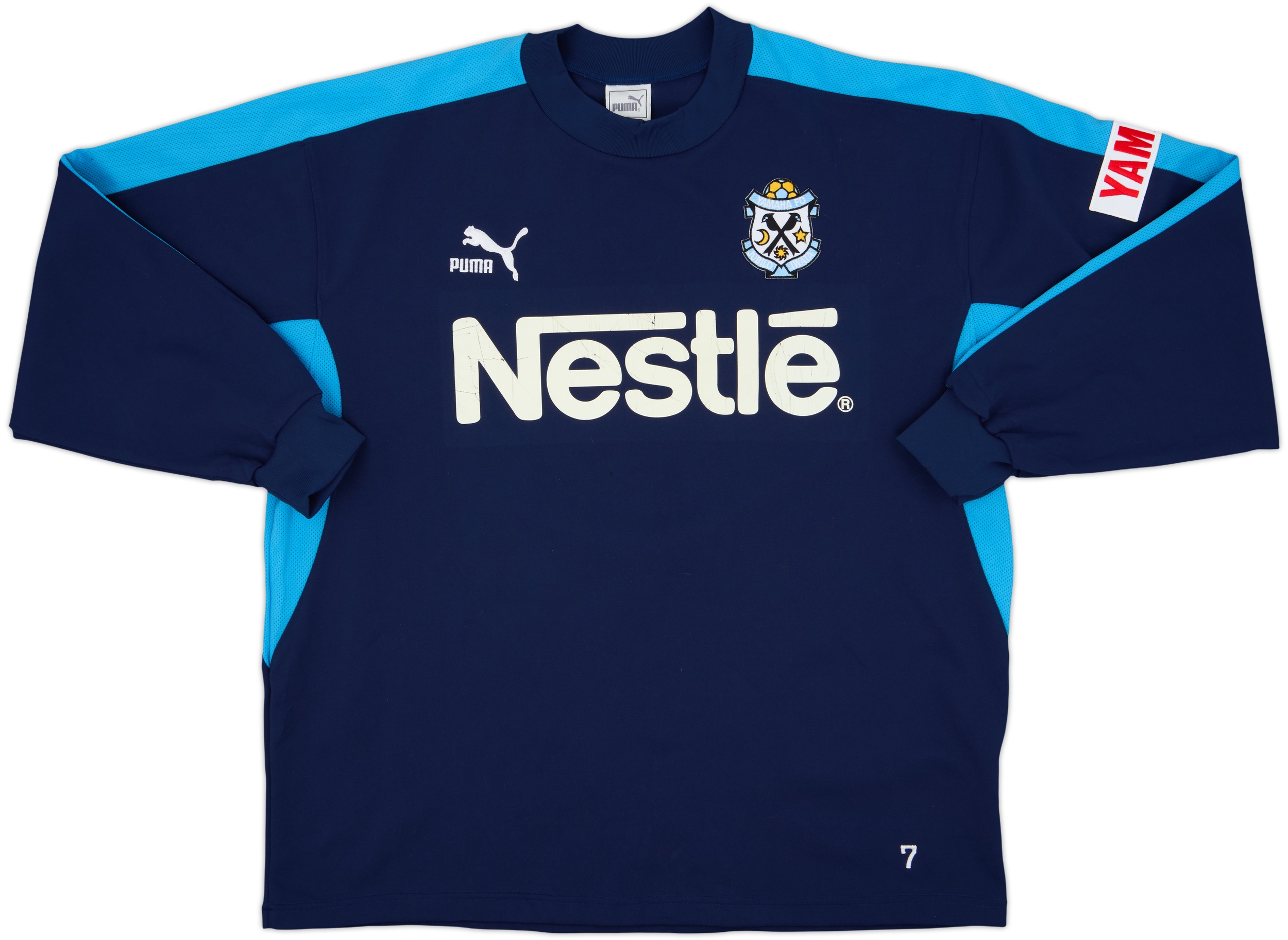 ★8SM2 PUMA ゲームシャツ　JUBILO IWATA アダイウトン　古着 ☆8SM2 PUMA ゲームシャツ JUBILO IWATA アダイウトン 古着 - メルカリ