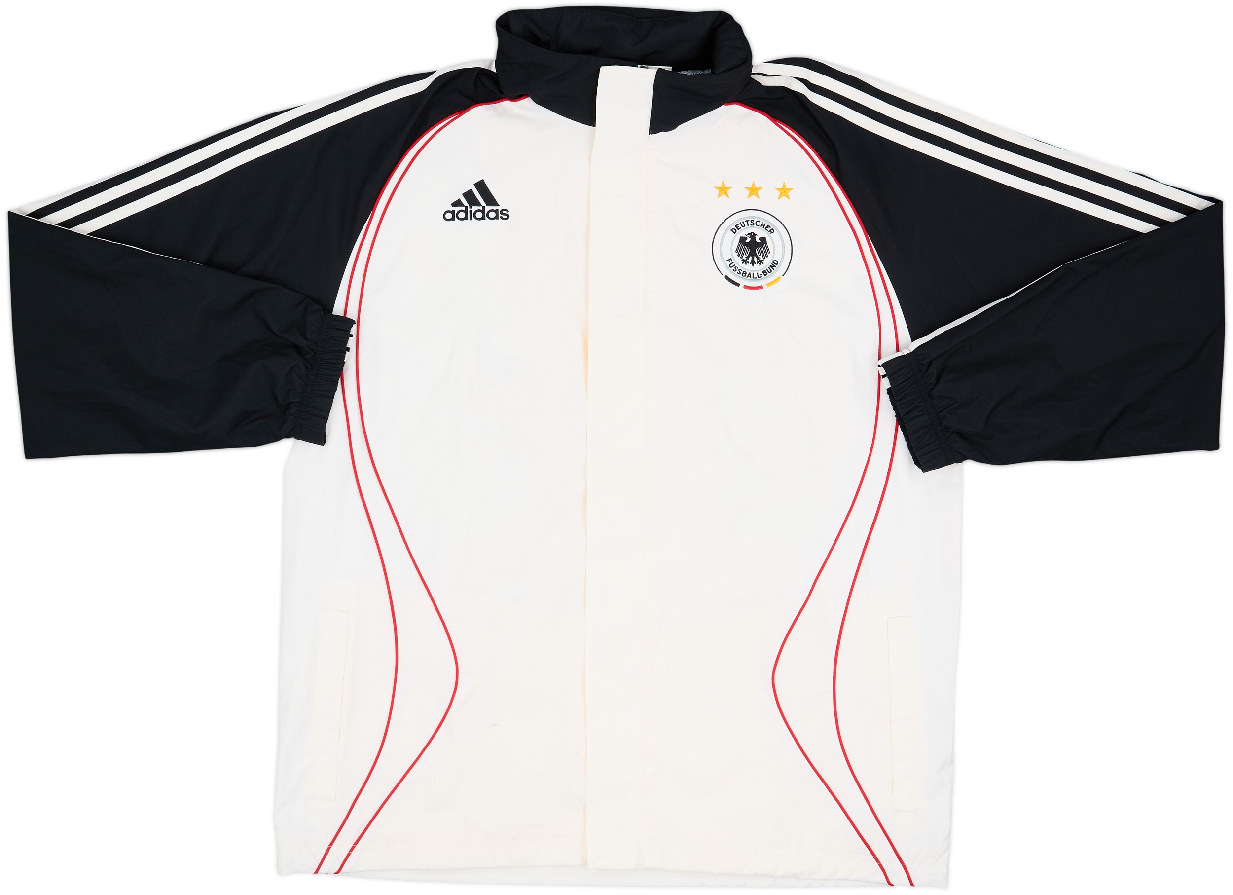 RIMARKジャケット 2005-06 Germany adidas Hooded Rain Jacket - 7/10 - (XL)