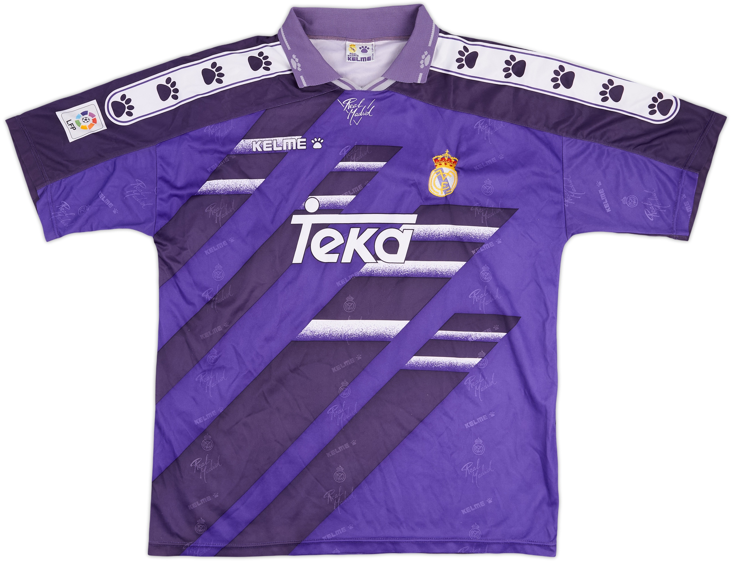 1994-96 Real Madrid Away Shirt - 6/10 - (XXL)