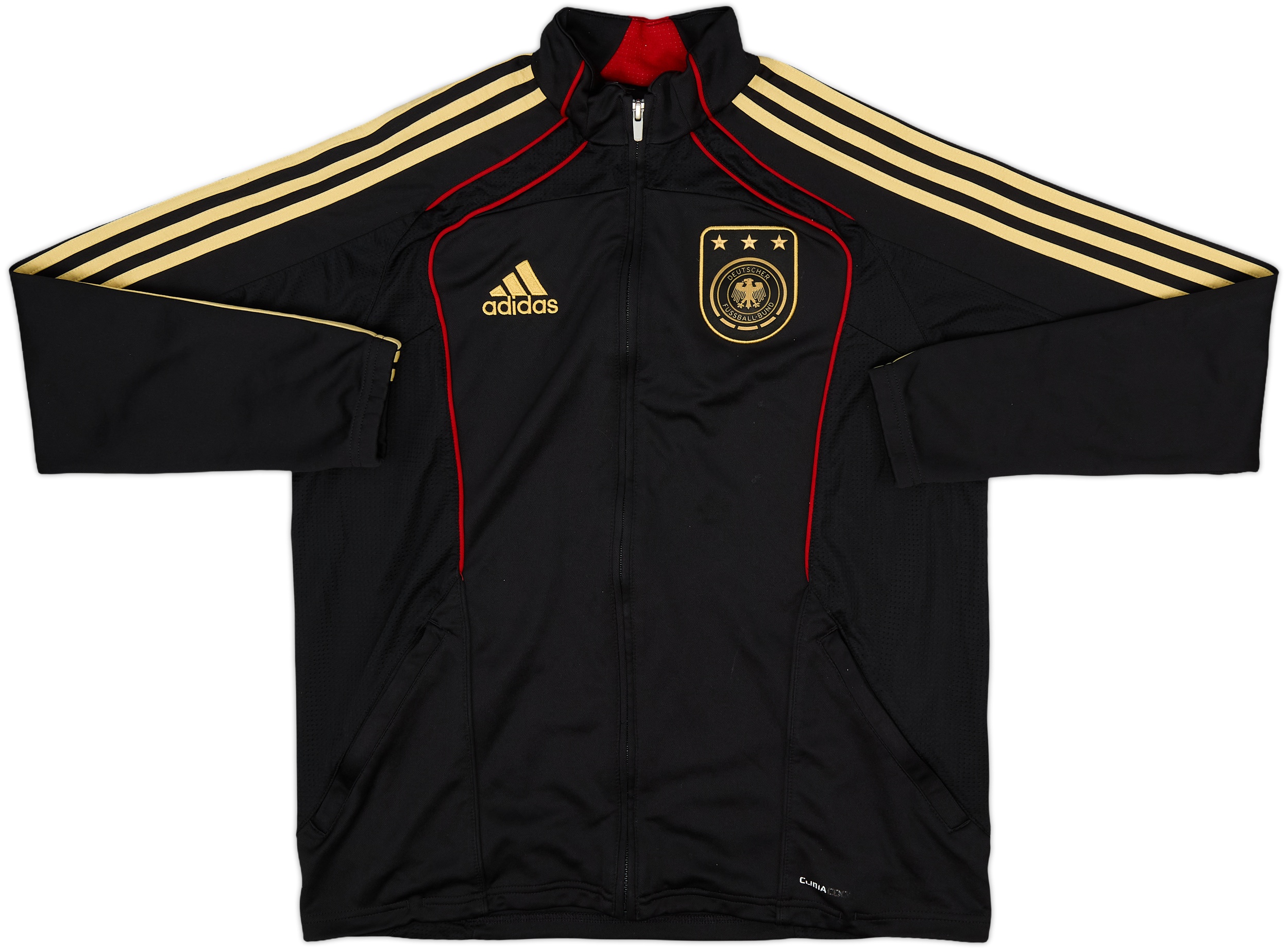 2013 Grey & Blue Adidas Germany/Deutschland Track Jacket Large