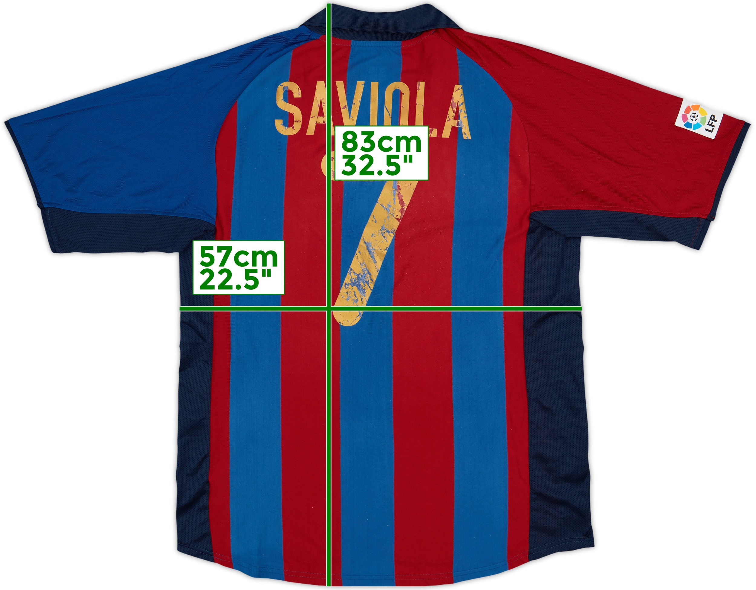 FC Barcelona SAVIOLA 7 サッカーシャツ FCバルセロナ SAVIOLA 7番