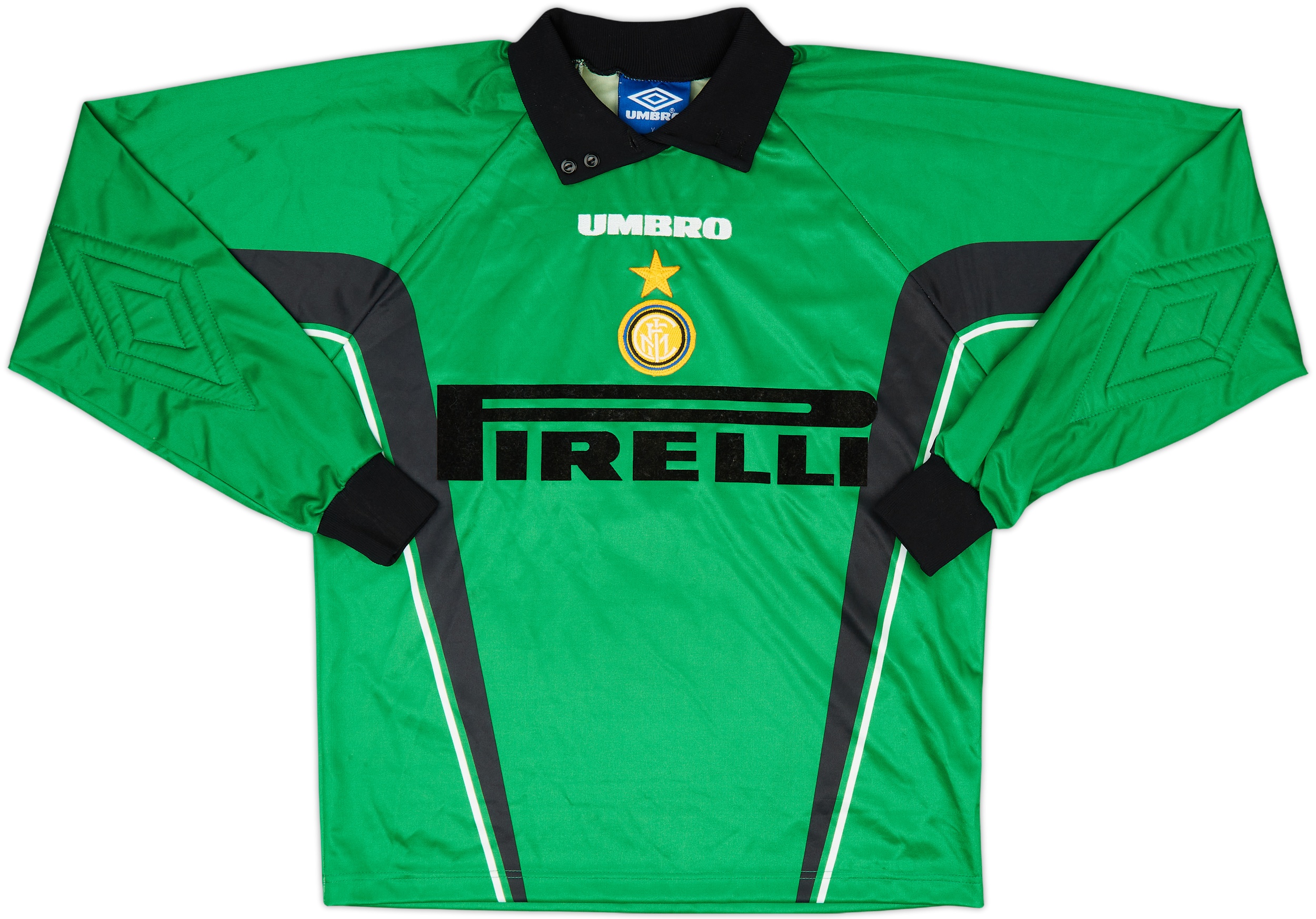 1997-98 Inter Milan GK Shirt Pagliuca #1 - 8/10 - (Y)