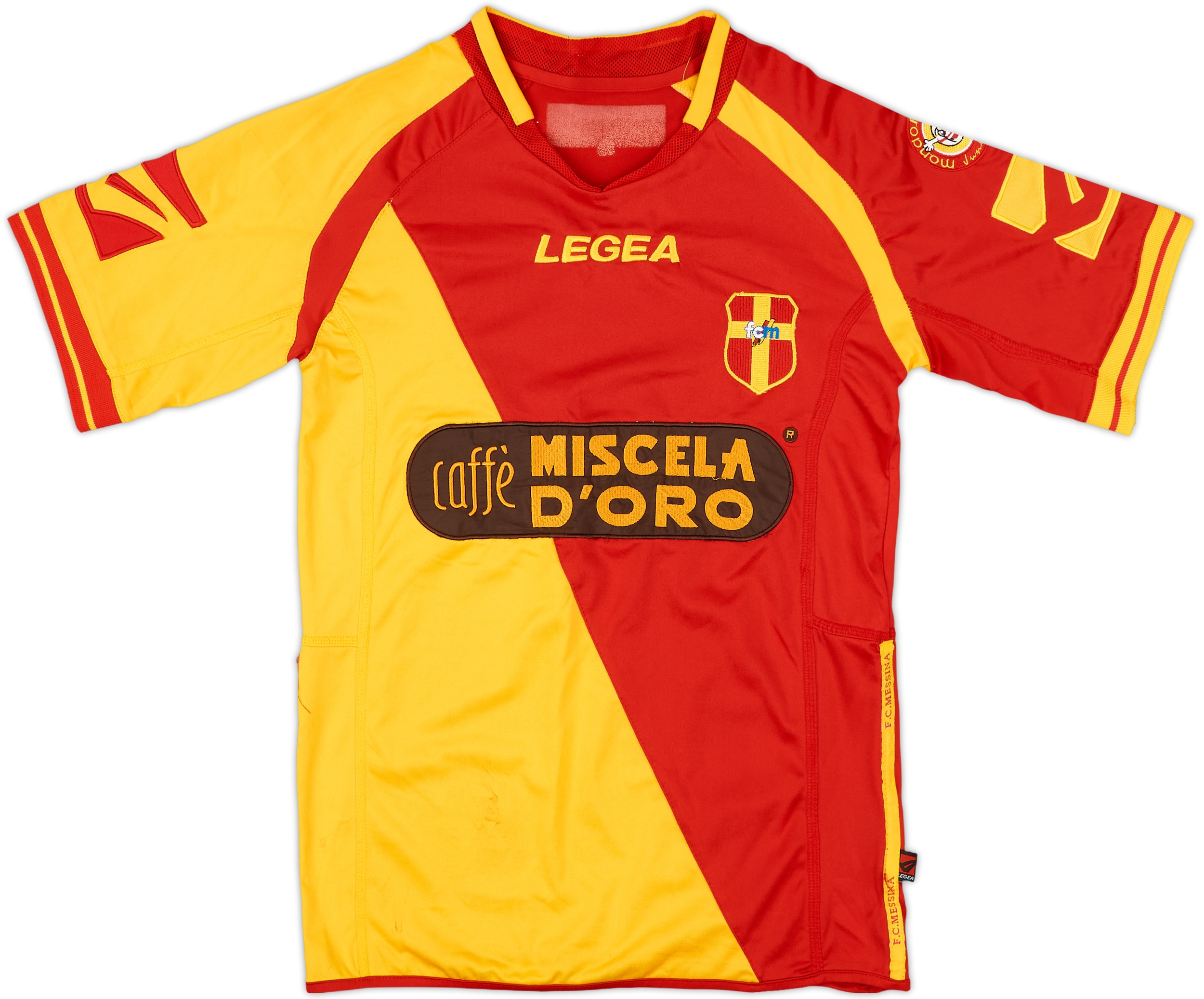 2005-06 Messina Away Shirt - 7/10 - (L.Boys)