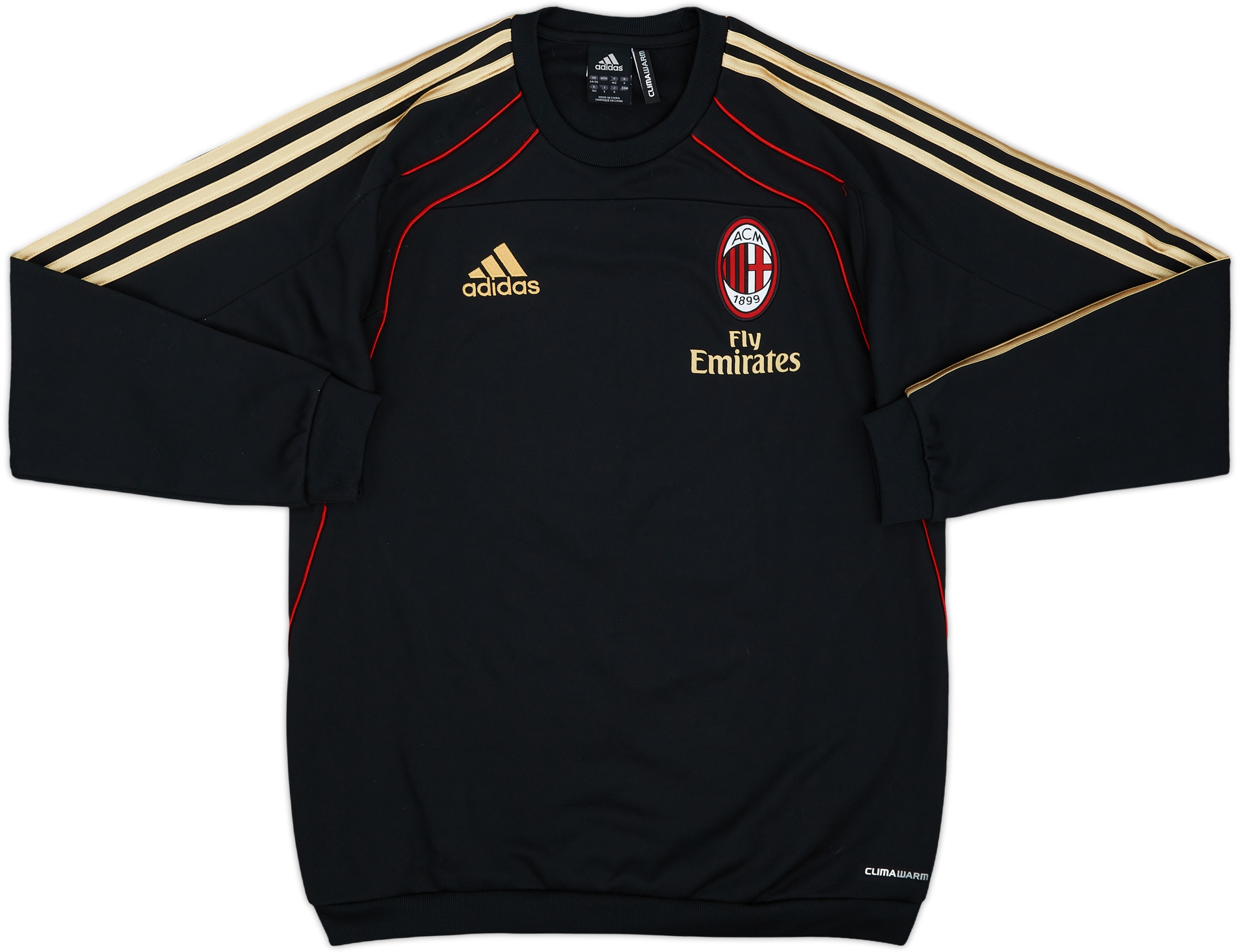 2010-11 AC Milan adidas Track Jacket - 6/10 - (L)