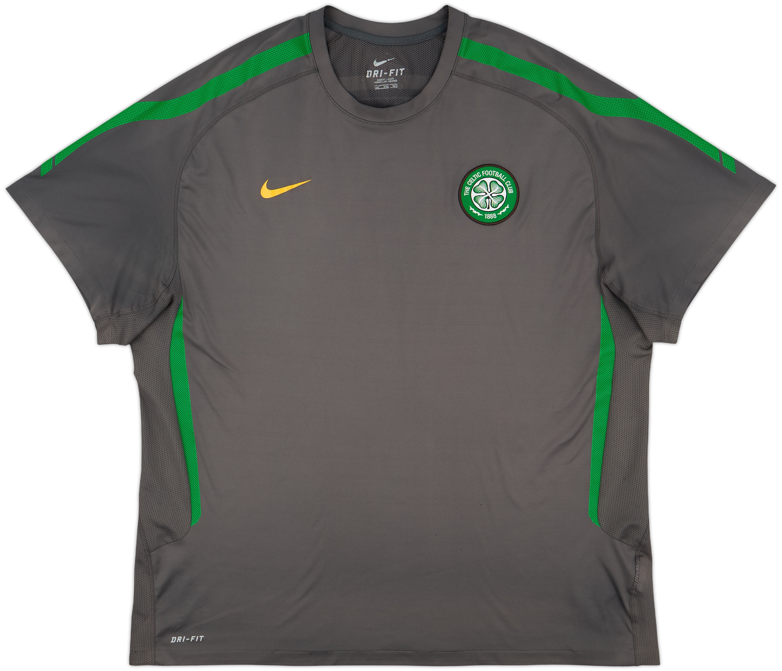 Celtic FC Nike シャツ Mサイズ 黒 CELTIC 2010 TRAINING FOOTBALL SHIRT NIKE TRACK TOP JERSEY