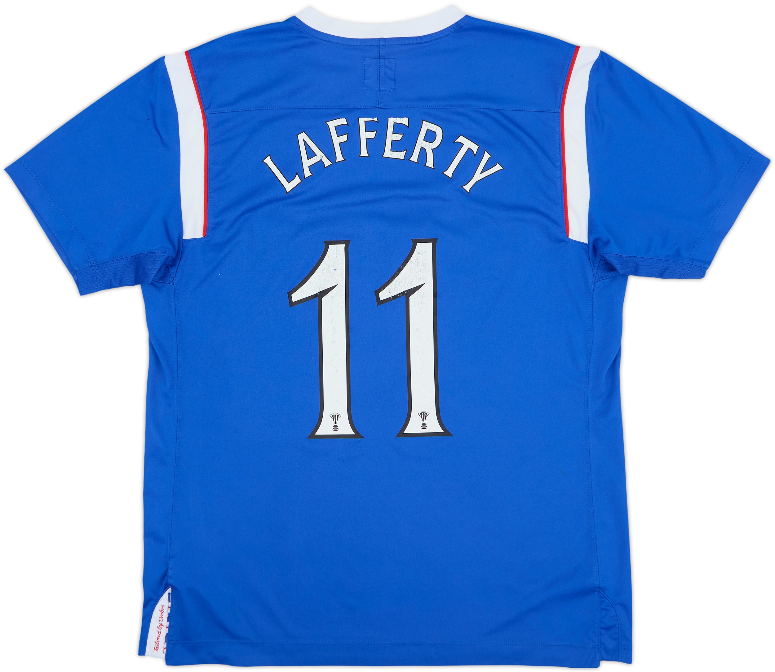 201112 Rangers Home Shirt Lafferty 11 5/10 (L)