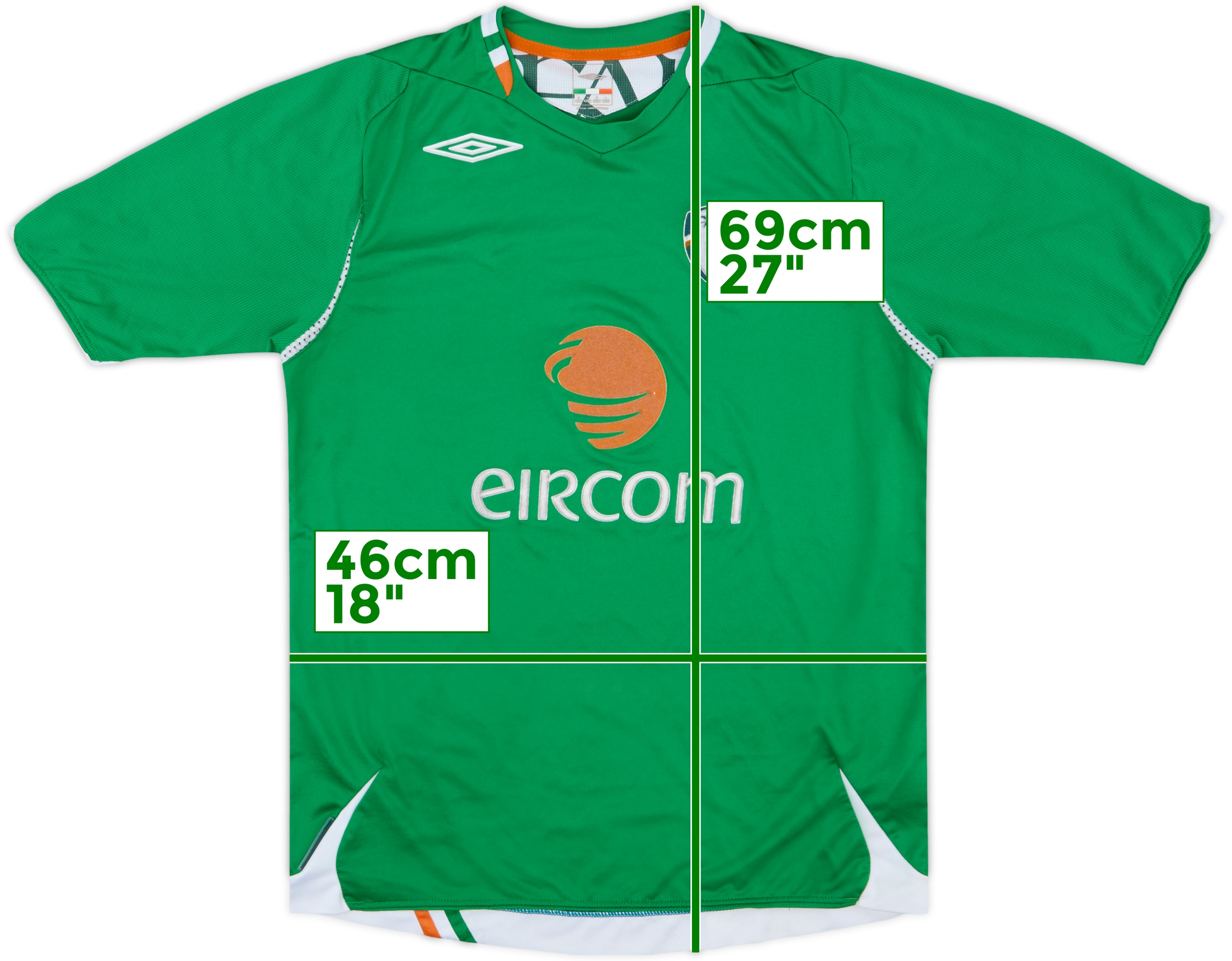 2006-08 Ireland Home Shirt - 5/10 - (M)