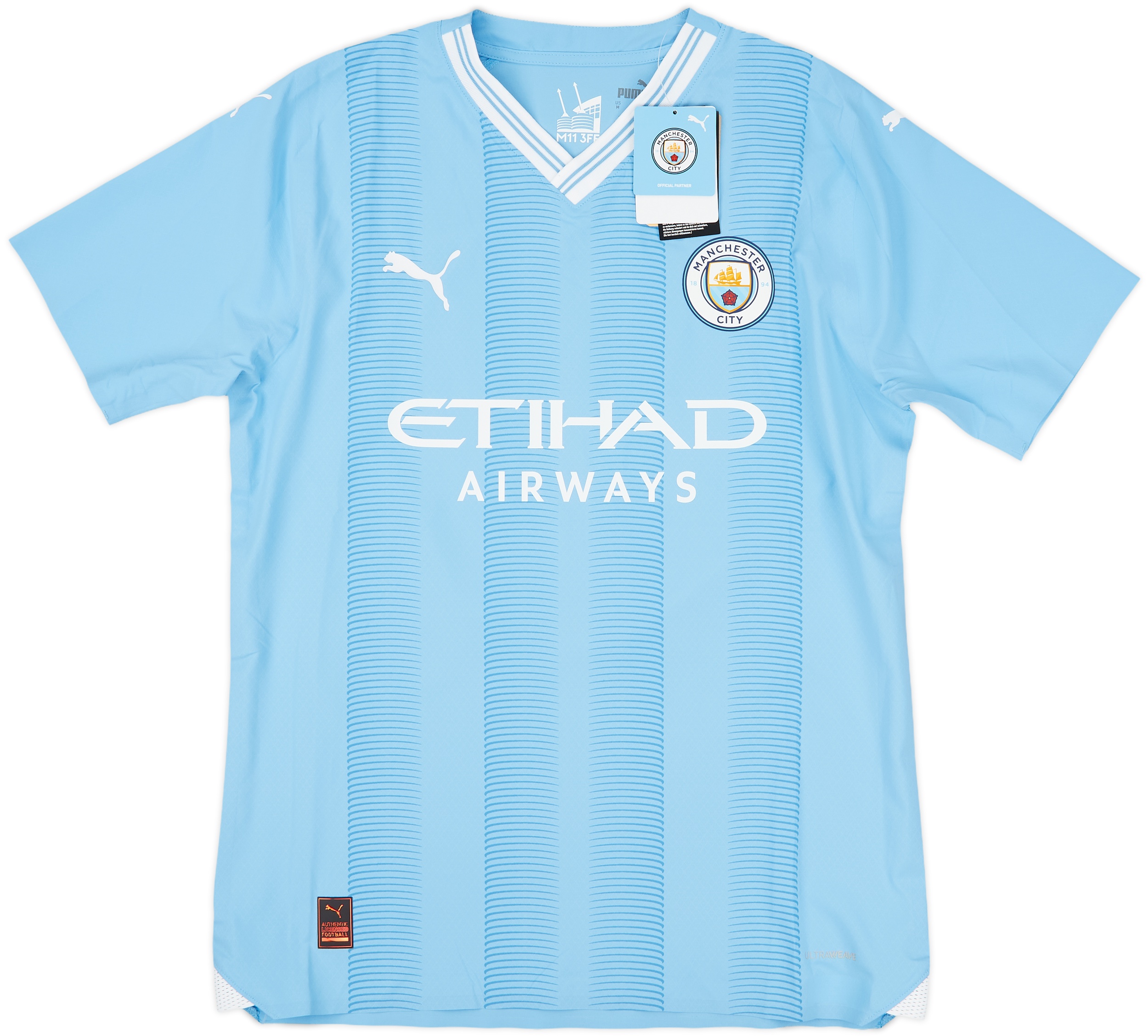 新作からSALEアイテム等お得な商品満載 Manchester 2023-24 City (M) #17 Bruyne De Shirt Home Authentic ウェア