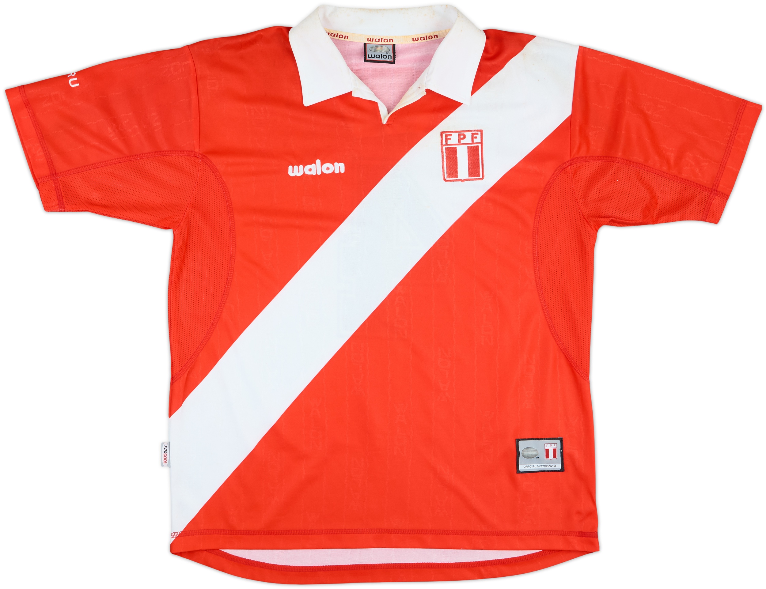 2002-03 Peru Away Shirt #4 - 6/10 - (XL)