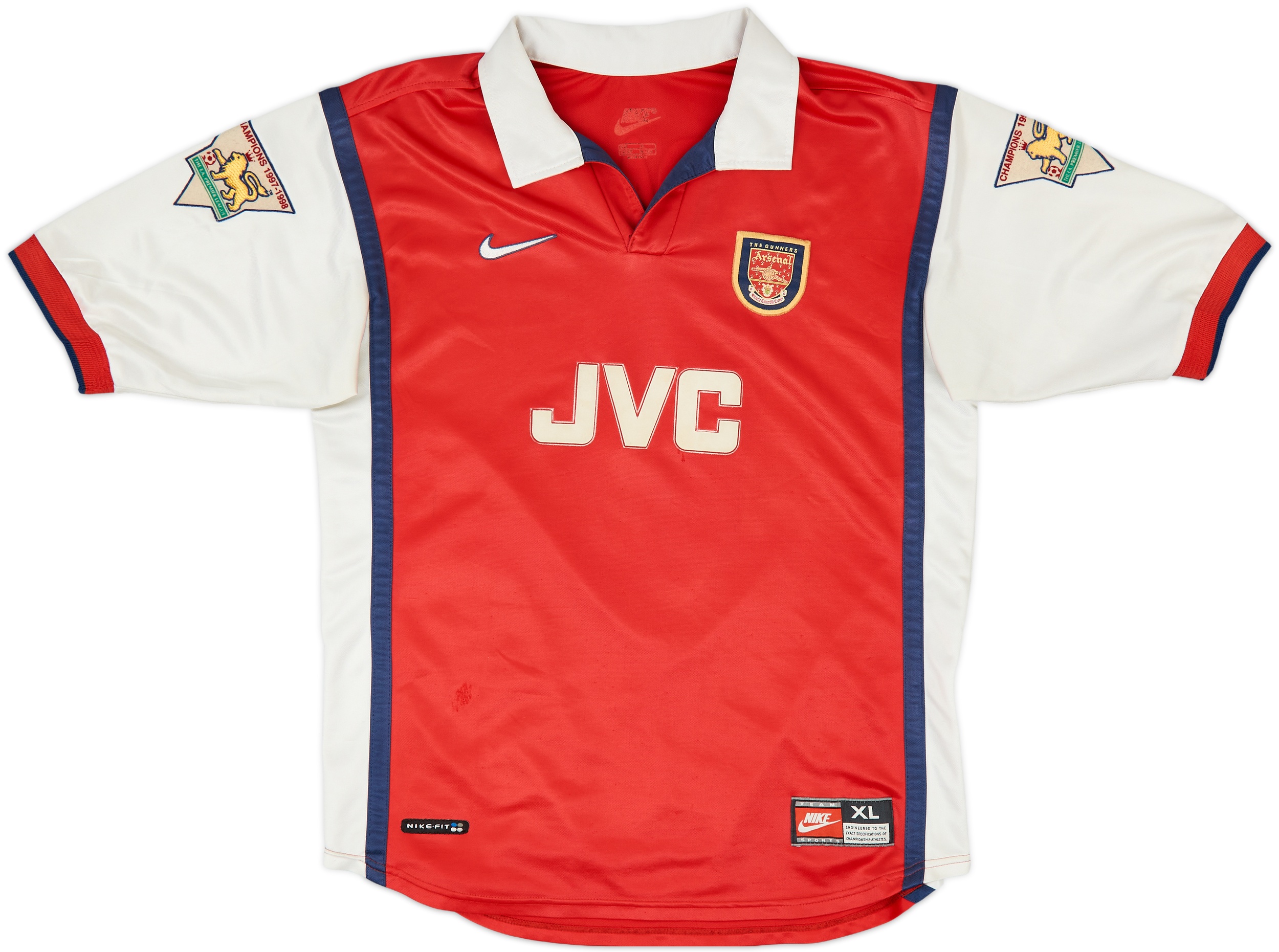 Nike Arsenal JVCアーセナル 1998 - 99サイズL 150425507924-