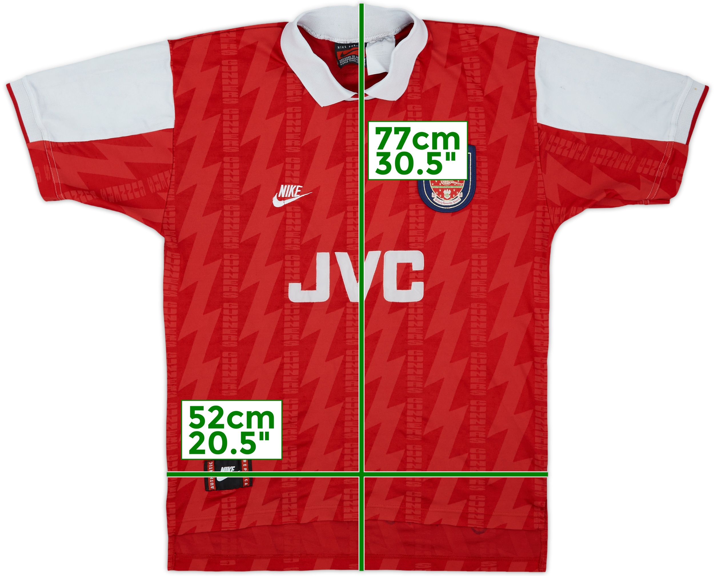 XユーザーのClassic Football Shirtsさん: 「Arsenal '94-96