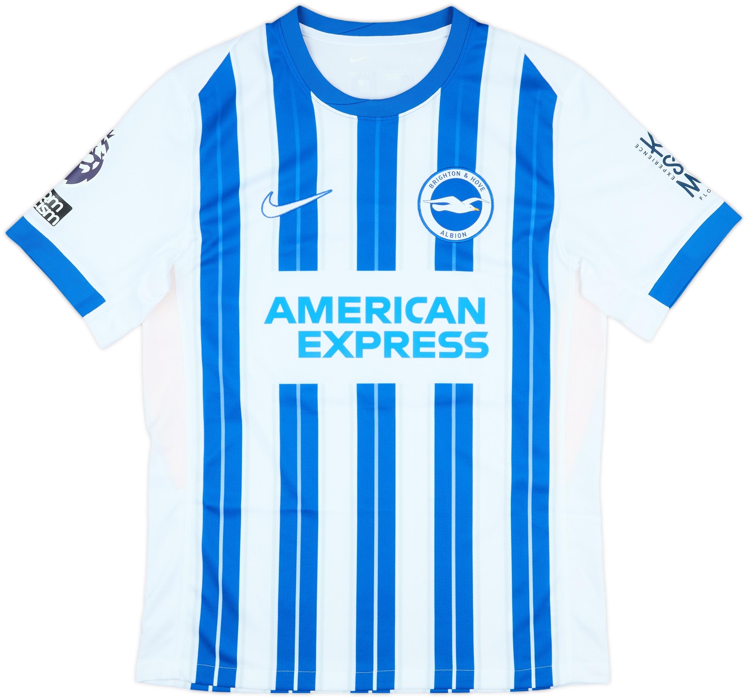値下げ可能　Brighton & Hove Albion シャツ MARCH 7 2024-25 Brighton Match Issue Home Shirt March #7