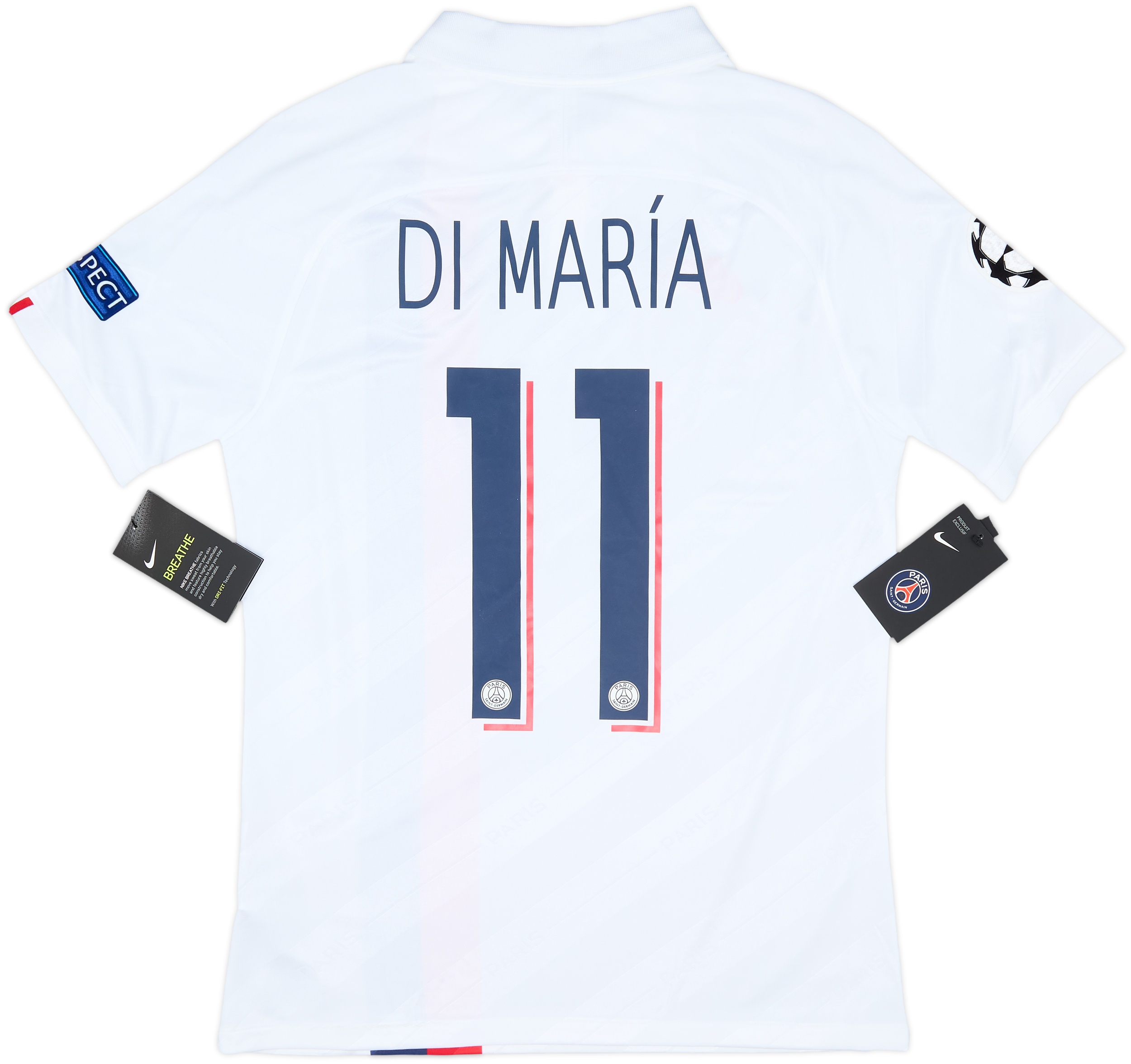 【再入荷】 2019-20 (S) #11 Maria Di Shirt Third Saint-Germain Paris ウェア
