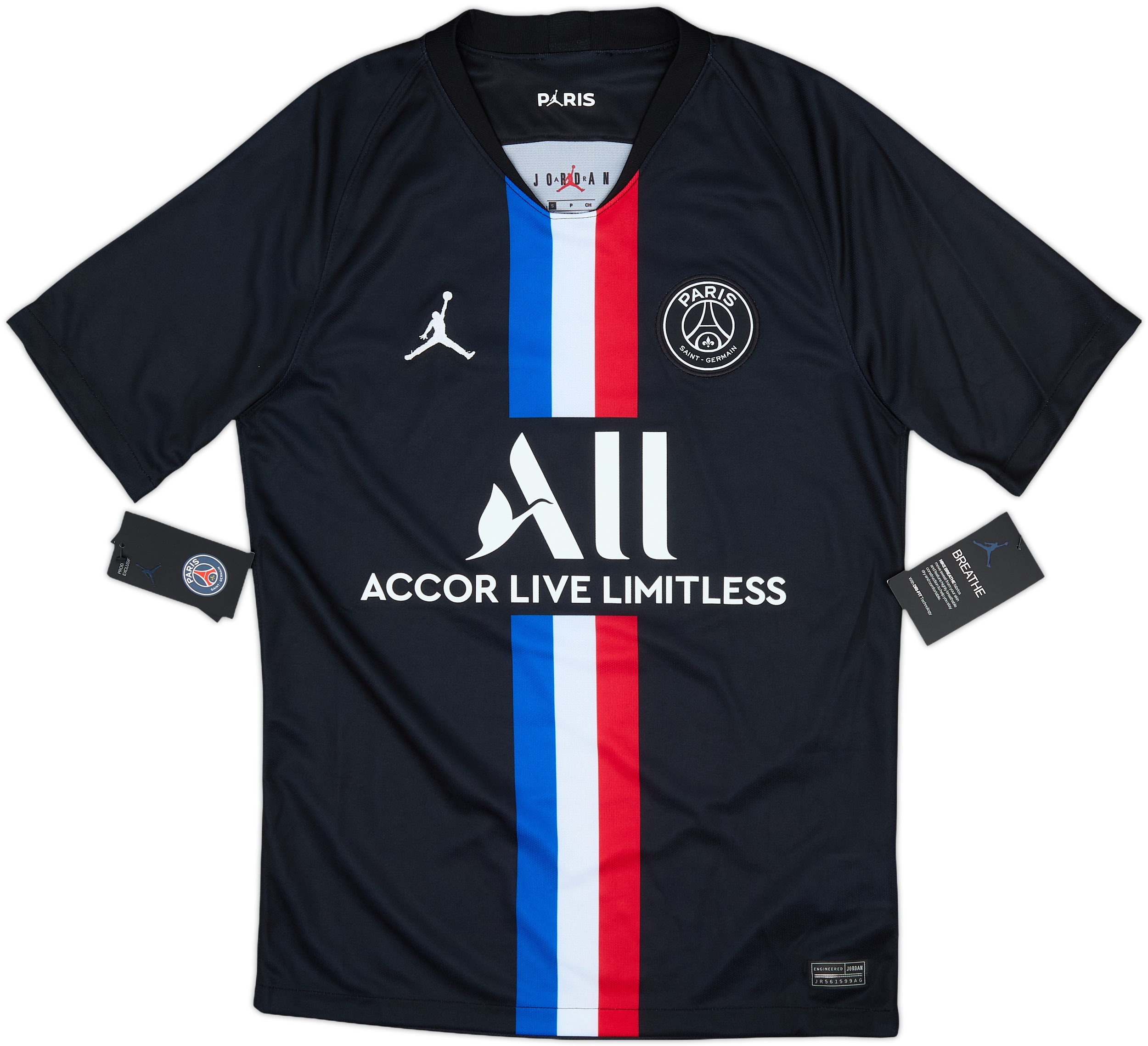 2019-20 Paris Saint-Germain Fourth Shirt Mbappe #7 (S)