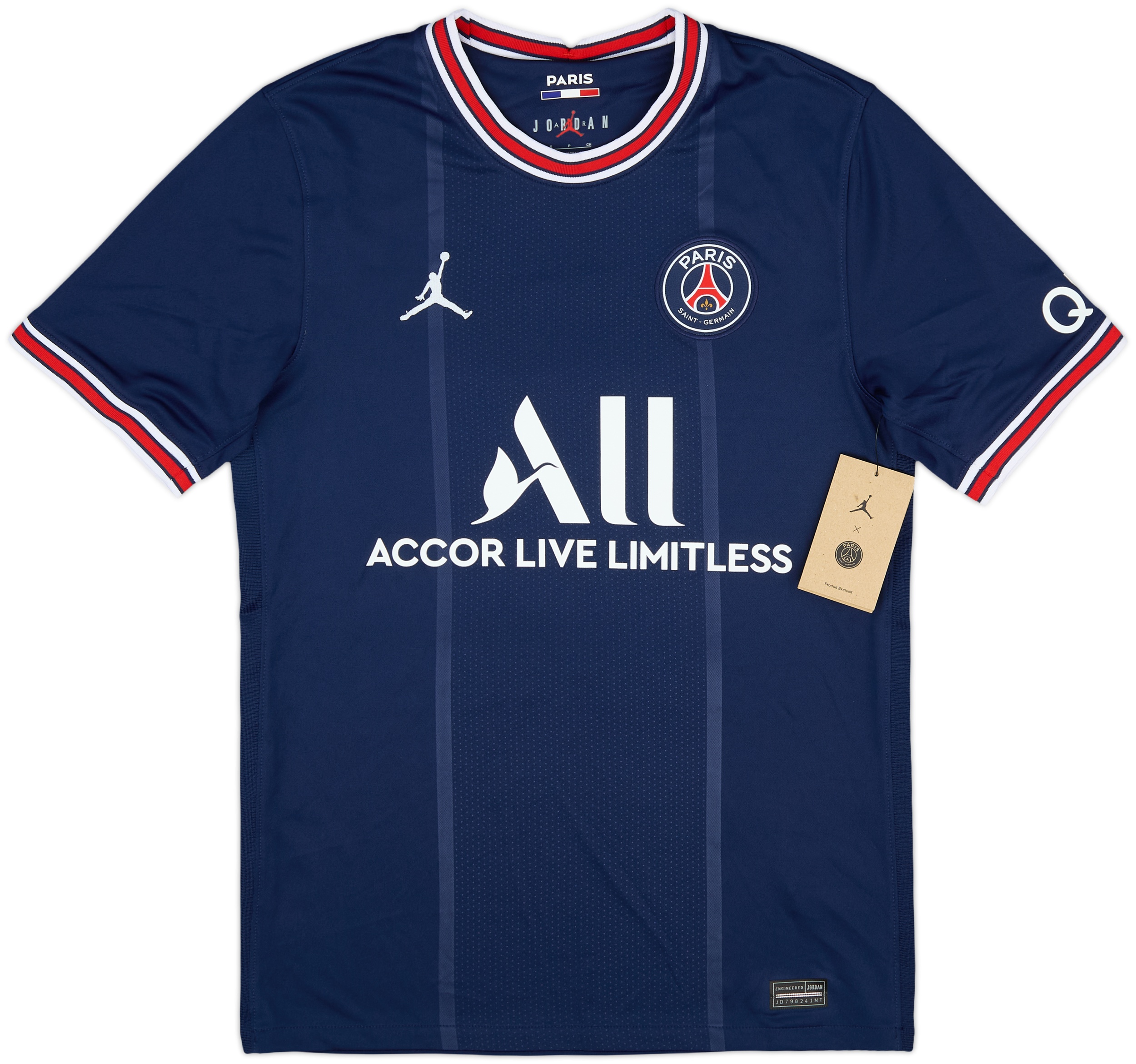 2021-22 Paris Saint-Germain Home Shirt Sergio Ramos #4 (S)