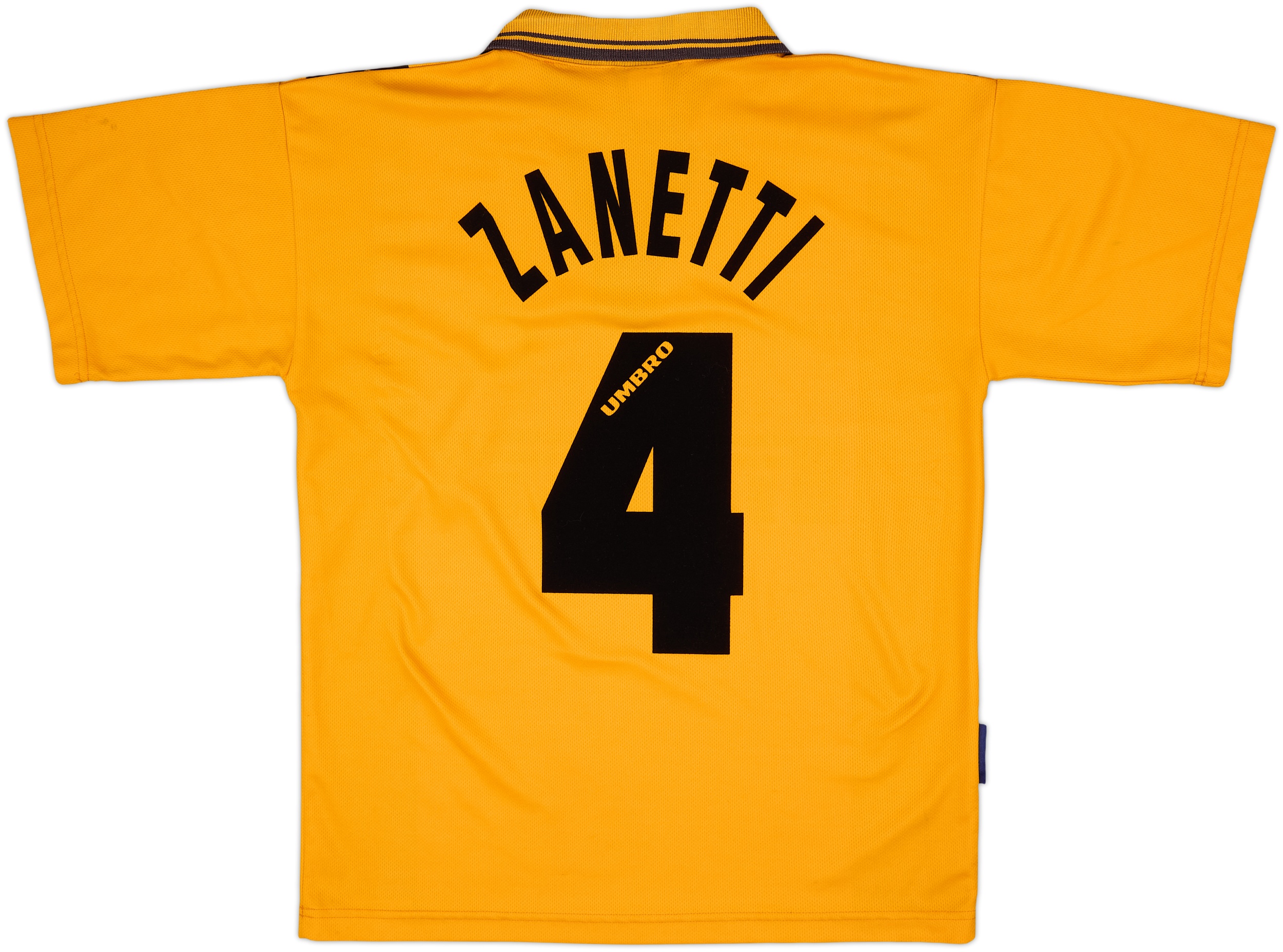 1996-97 Inter Milan Third Shirt Zanetti #4 - 8/10 - (S)