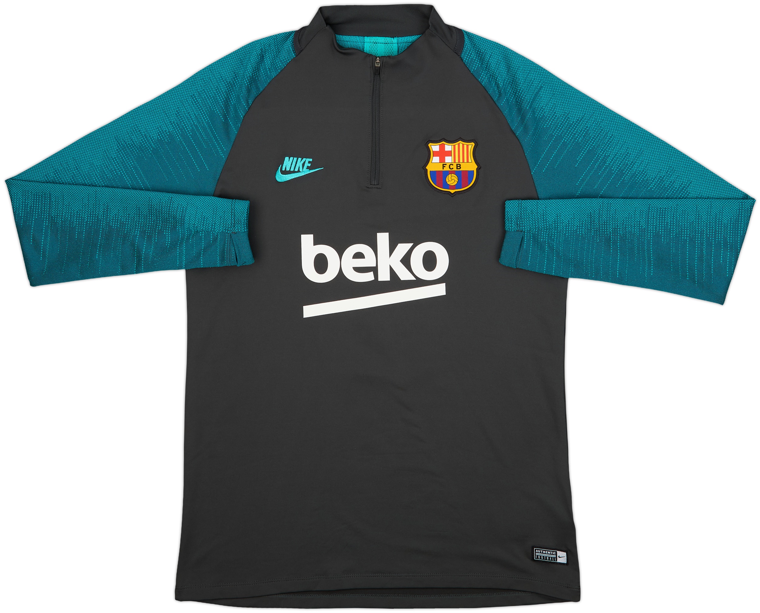 ウェア Nike Barcelona Squad Drill Top 2019/20 2019-20 Barcelona Nike 1/4 Zip Drill Top - 5/10 - (S)