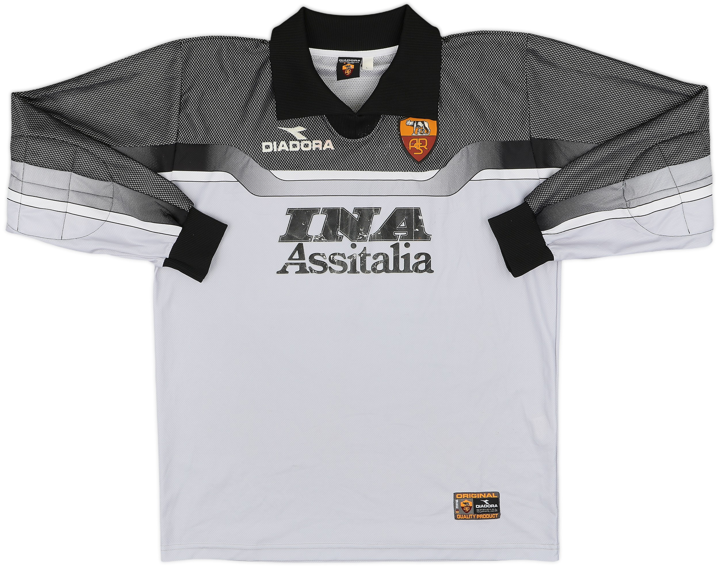 2002 AS Roma GK Home Name Set – Antonioli #1 (Heat Transfer