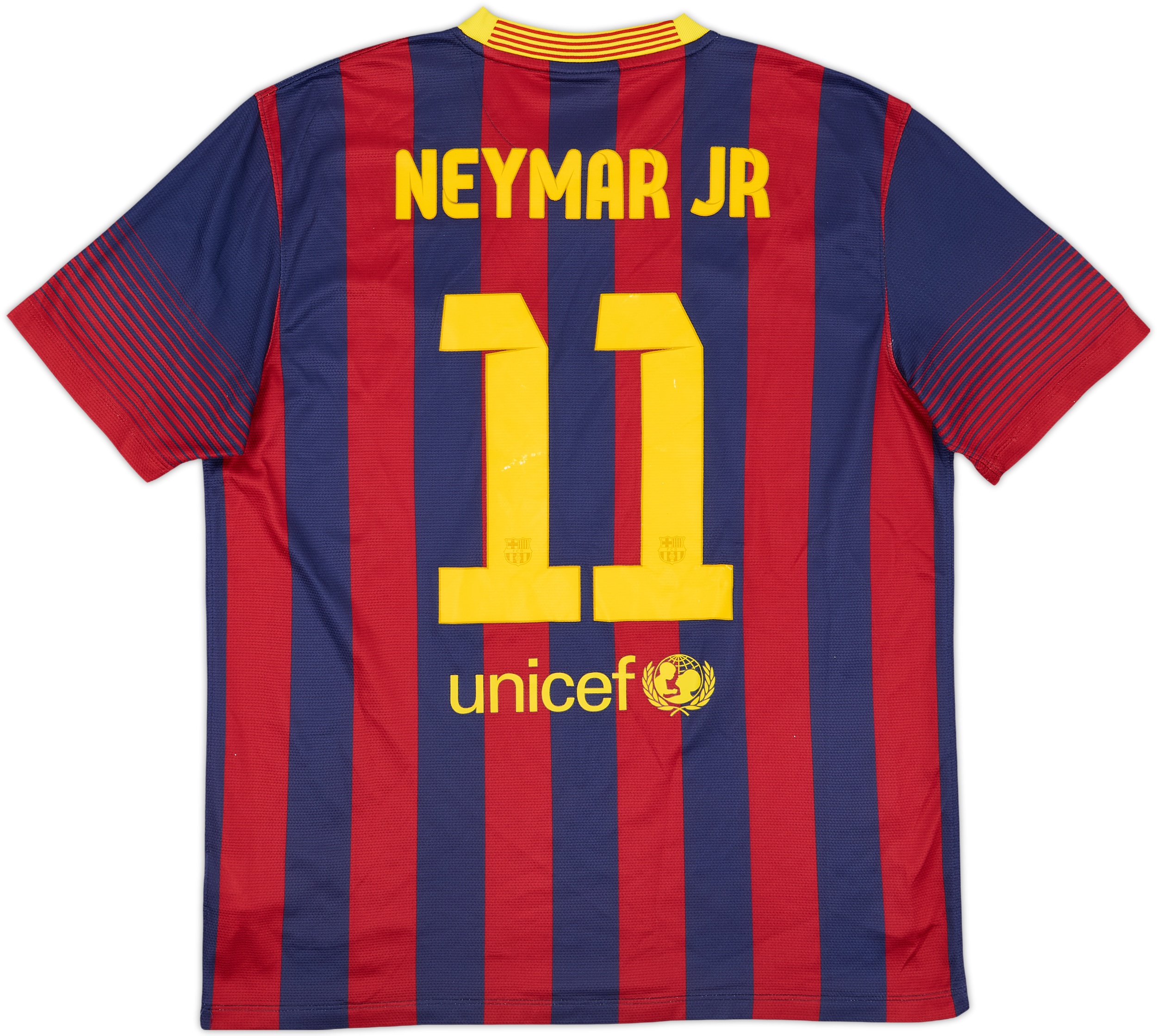 Nike Barcelona 13/14 Home Jersey - Neymar JR #11 - 2XL
