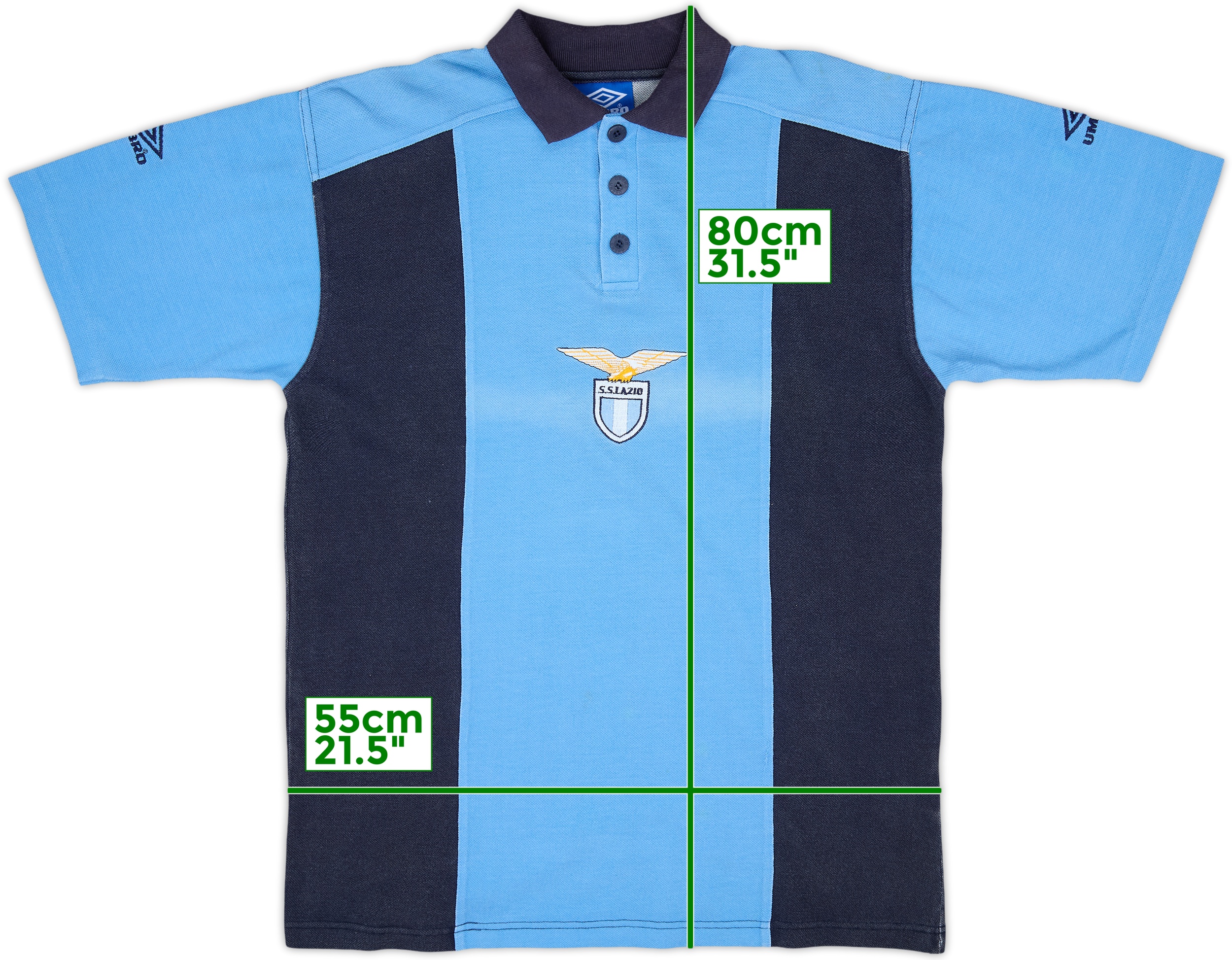 LAZIO 1996 1997 HOME SHIRT FOOTBALL SOCCER JERSEY UMBRO MENS
