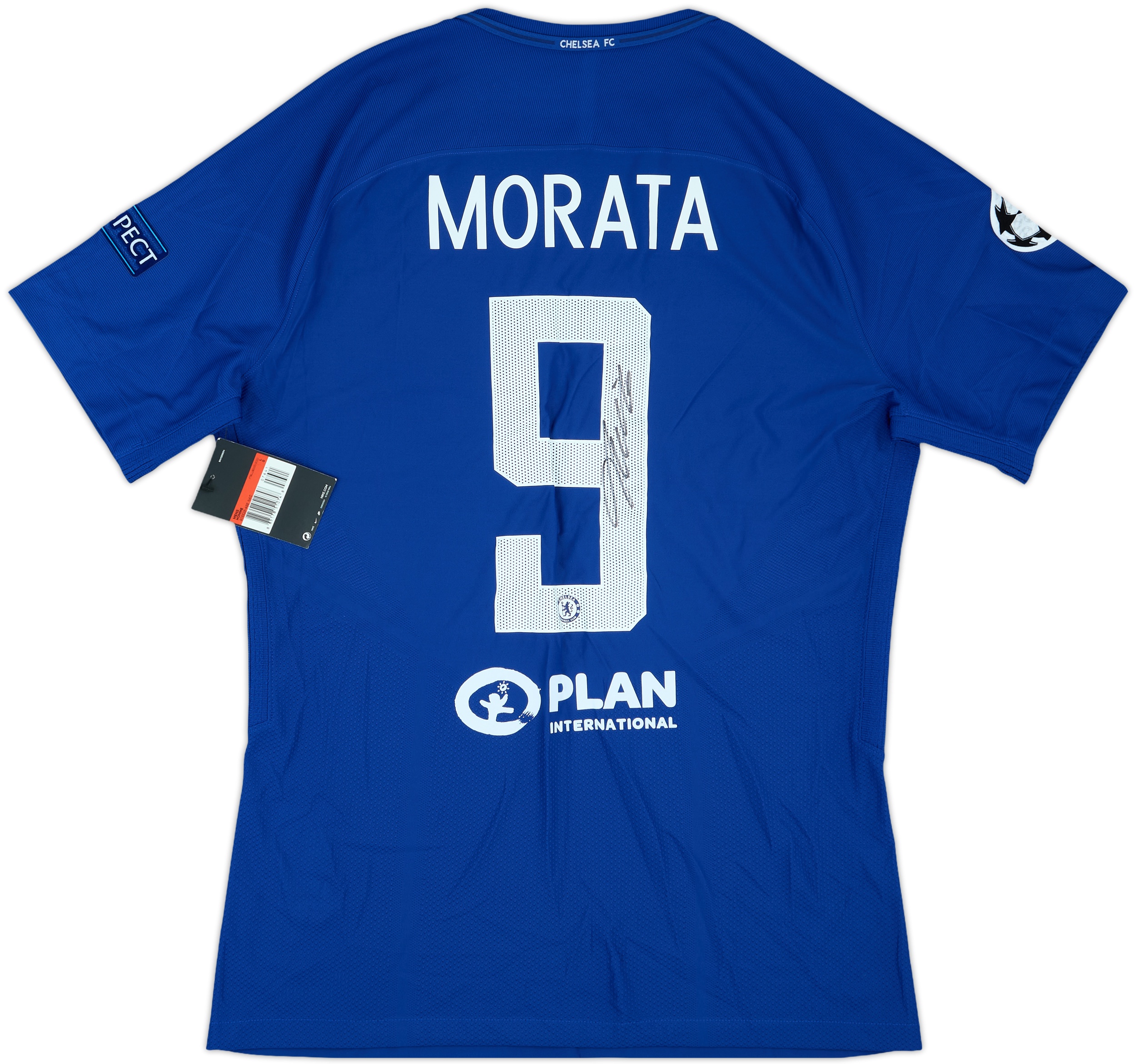 2017-18 Chelsea Player Issue Signed Champions League Home