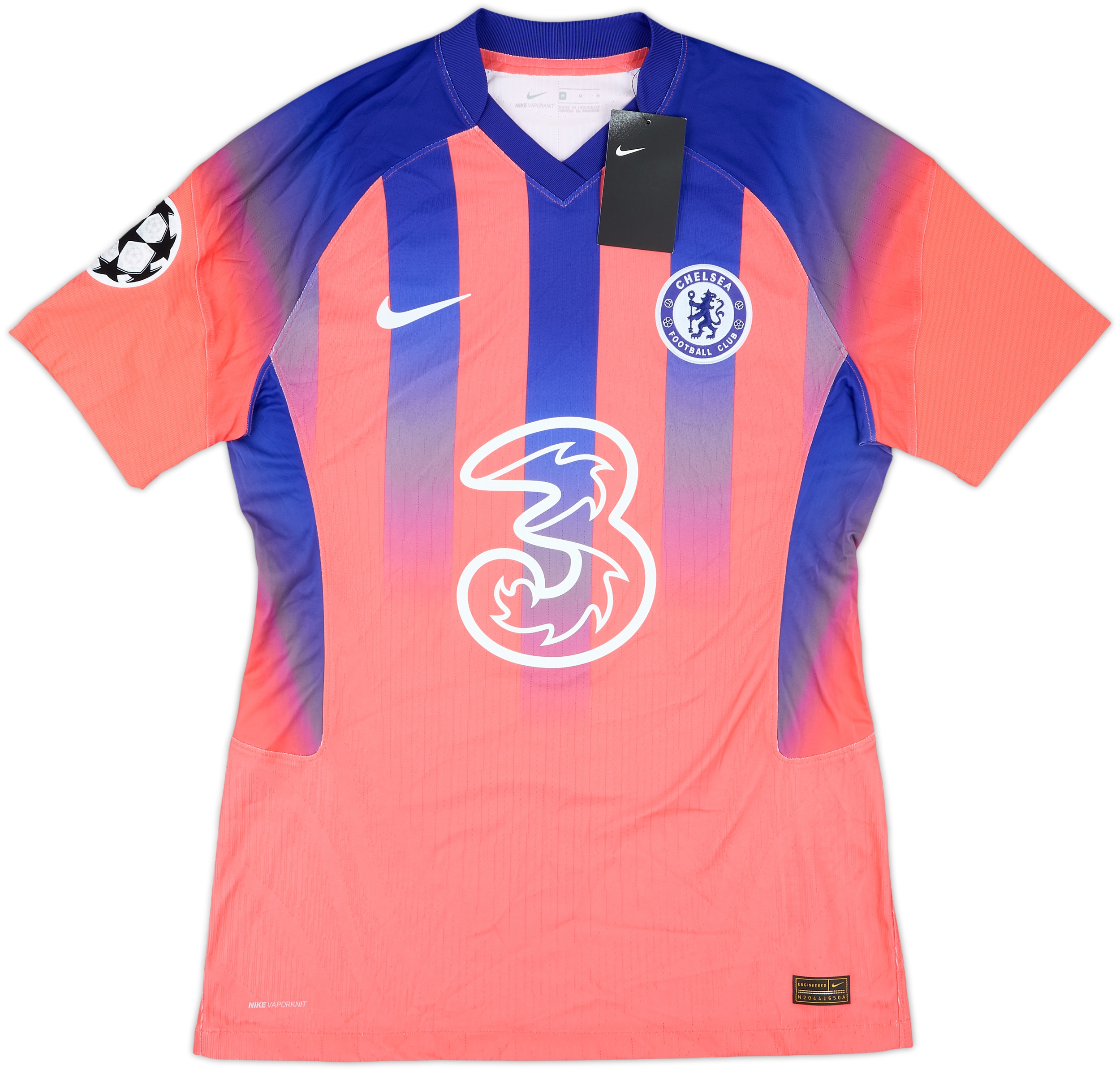 Chelsea FC Nike Mount 19 20-21シーズン CHELSEA 2020/2021 HOME FOOTBALL SHIRT JERSEY NIKE XL #19