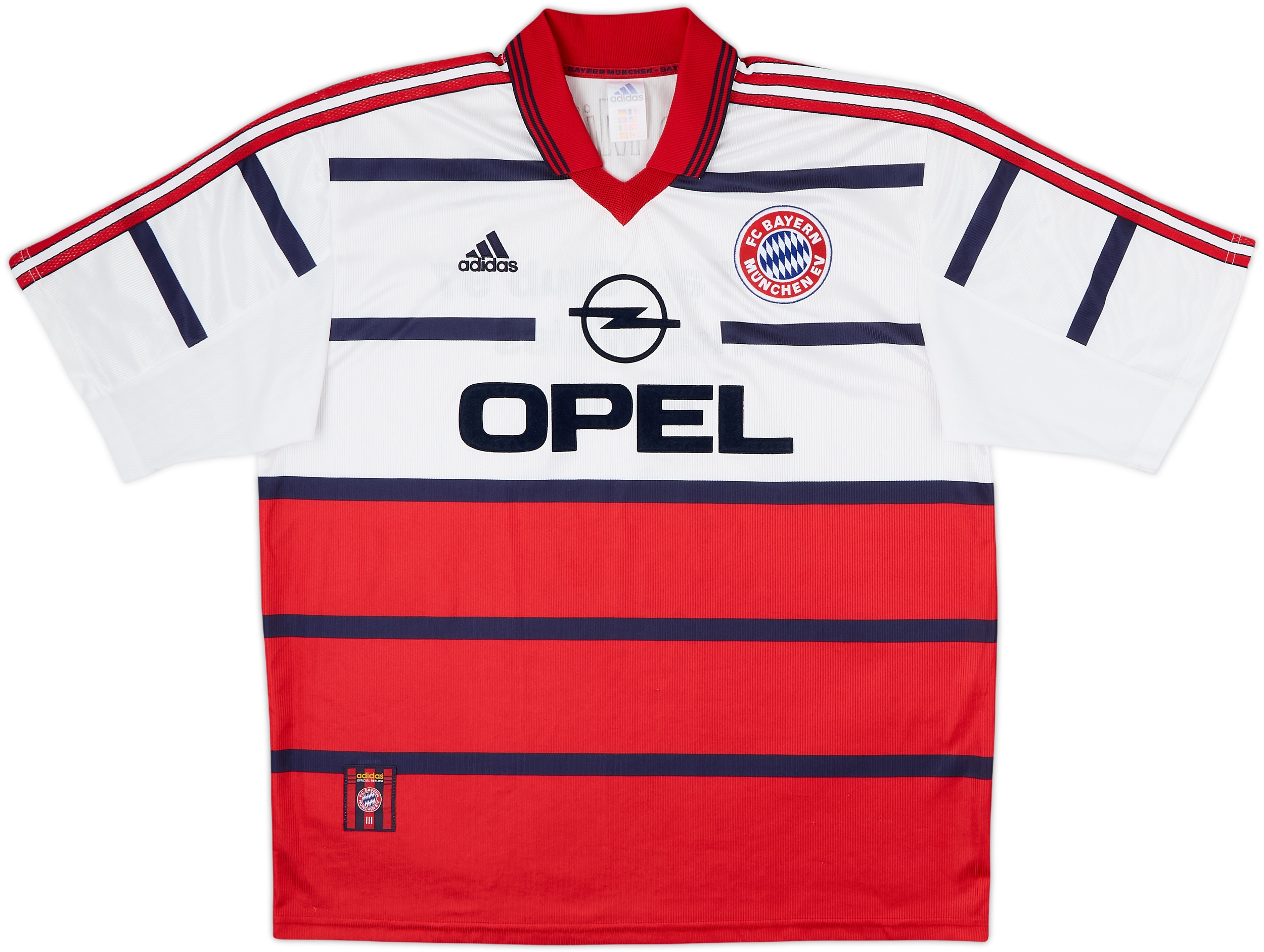 - 98/99  × BAYERN Away Game Shirts 1998-00 Bayern Munich Away Shirt - 9/10 - (XL)