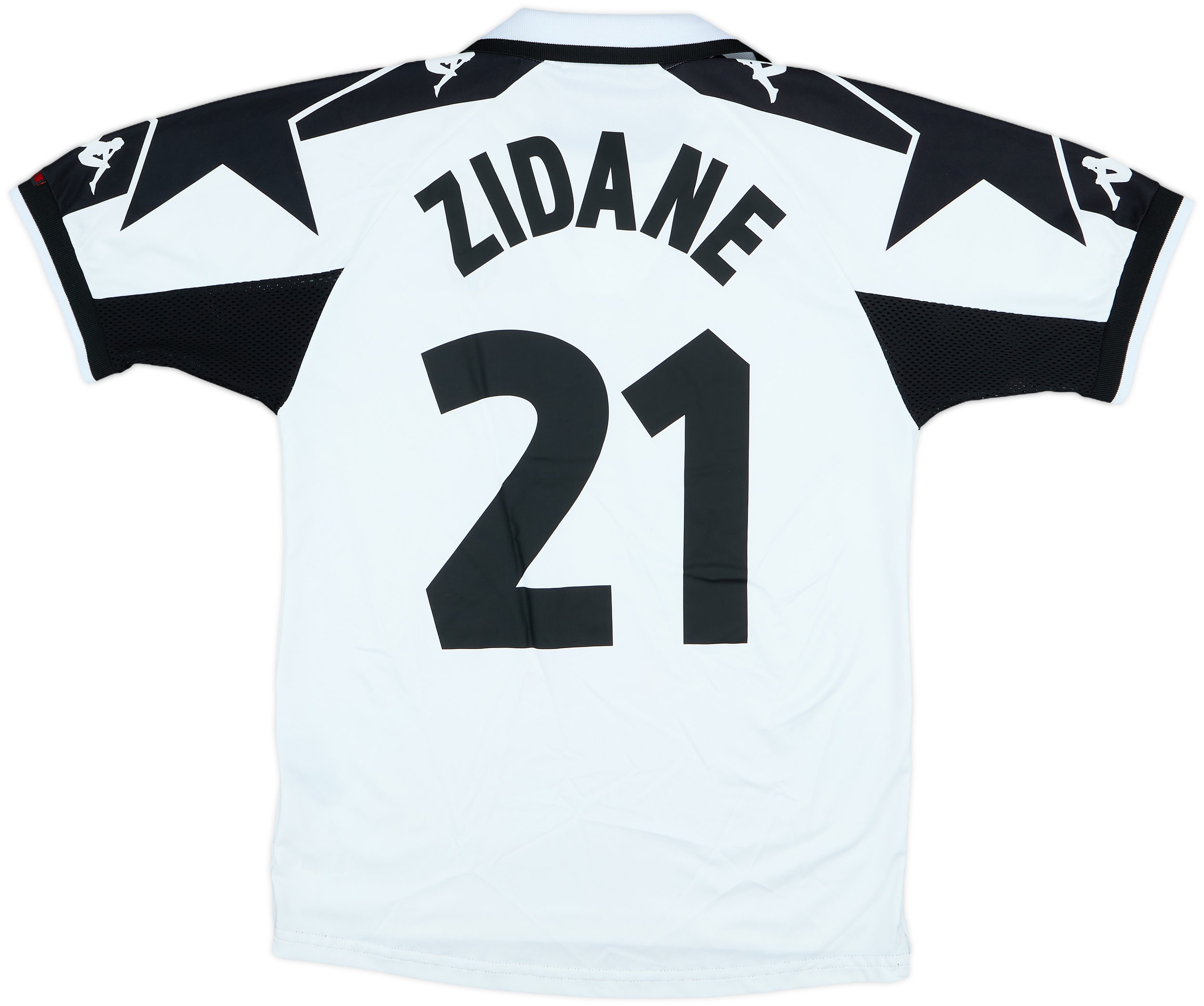 Maillot Juventus 1998-1999 – Kappa, #21 Zidane – Extérieur, Taille M – Occasion